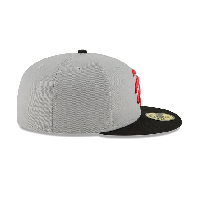 Toronto Raptors Two Tone 59FIFTY Fitted Hat