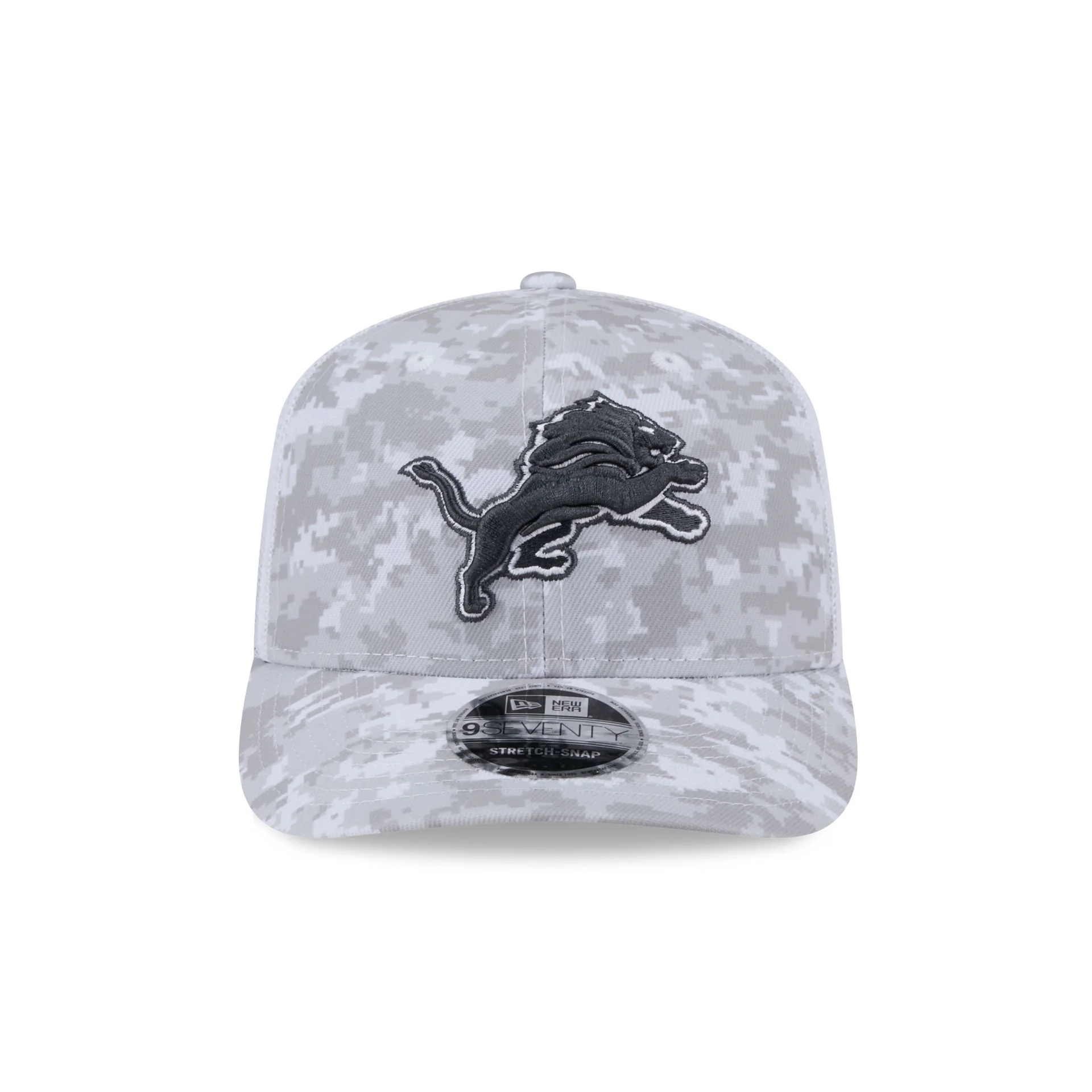 Detroit Lions 2024 Salute to Service 9SEVENTY Trucker Hat