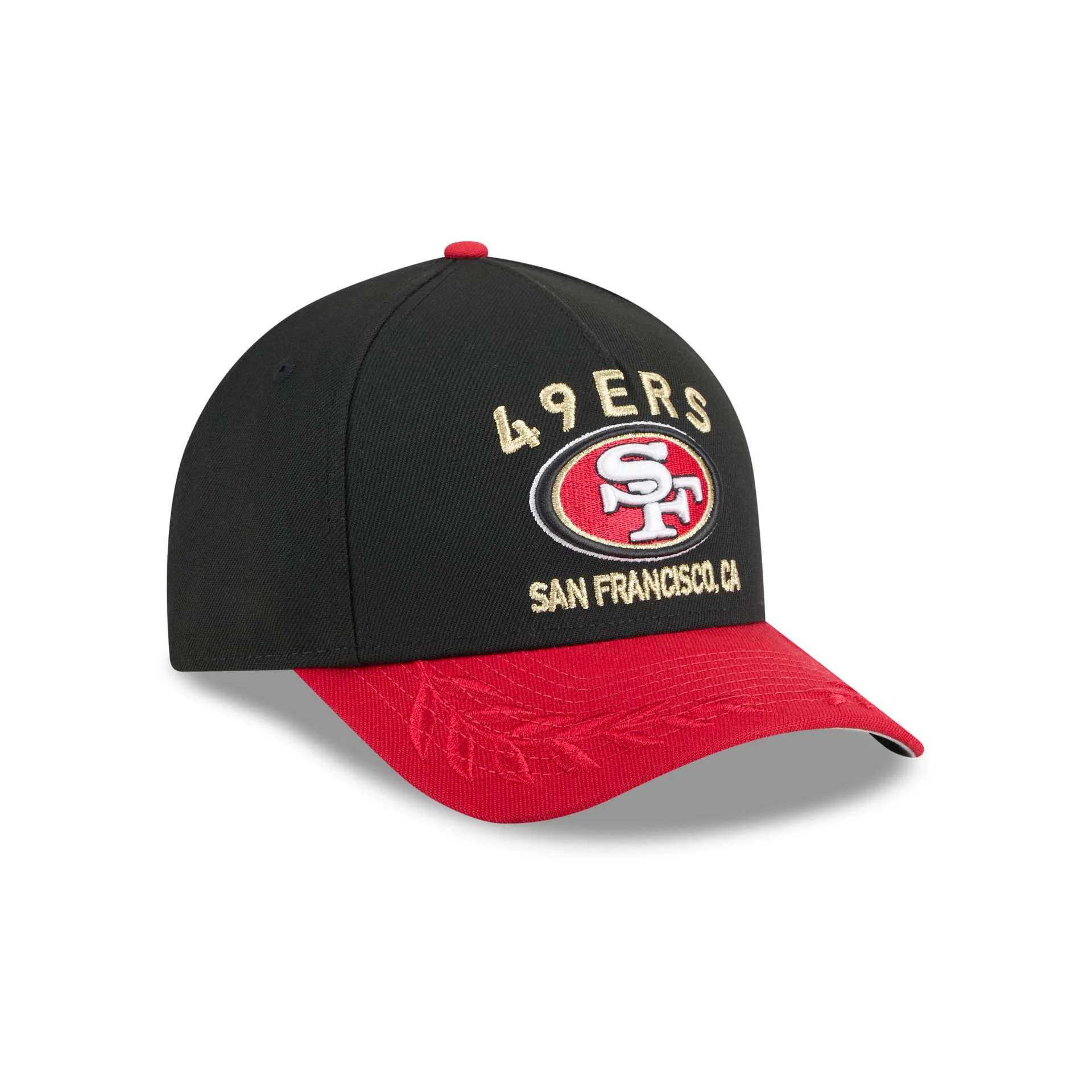 San Francisco 49ers 2025 Draft 9FORTY M-Crown A-Frame Snapback Hat