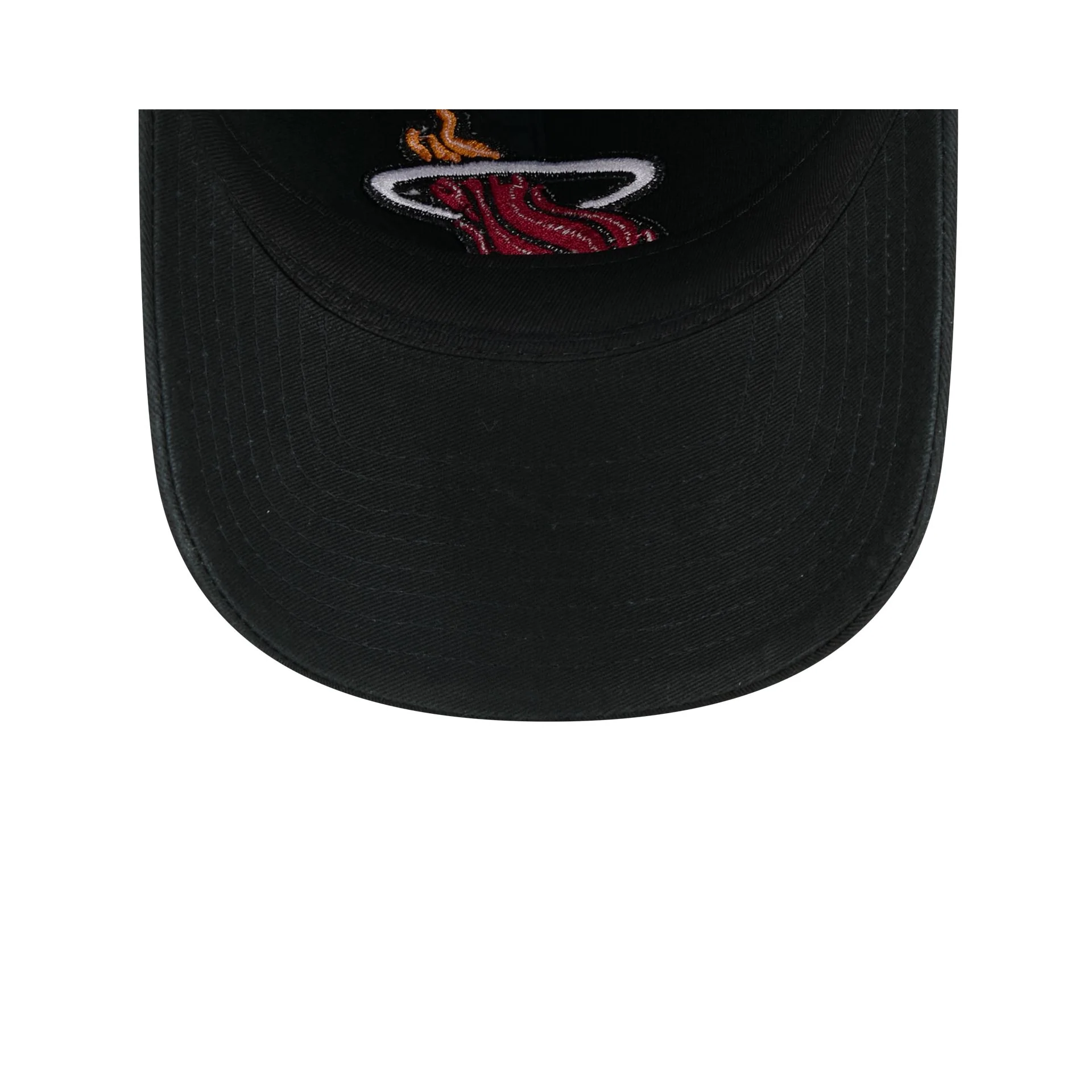 Miami Heat Black 9TWENTY Adjustable Hat