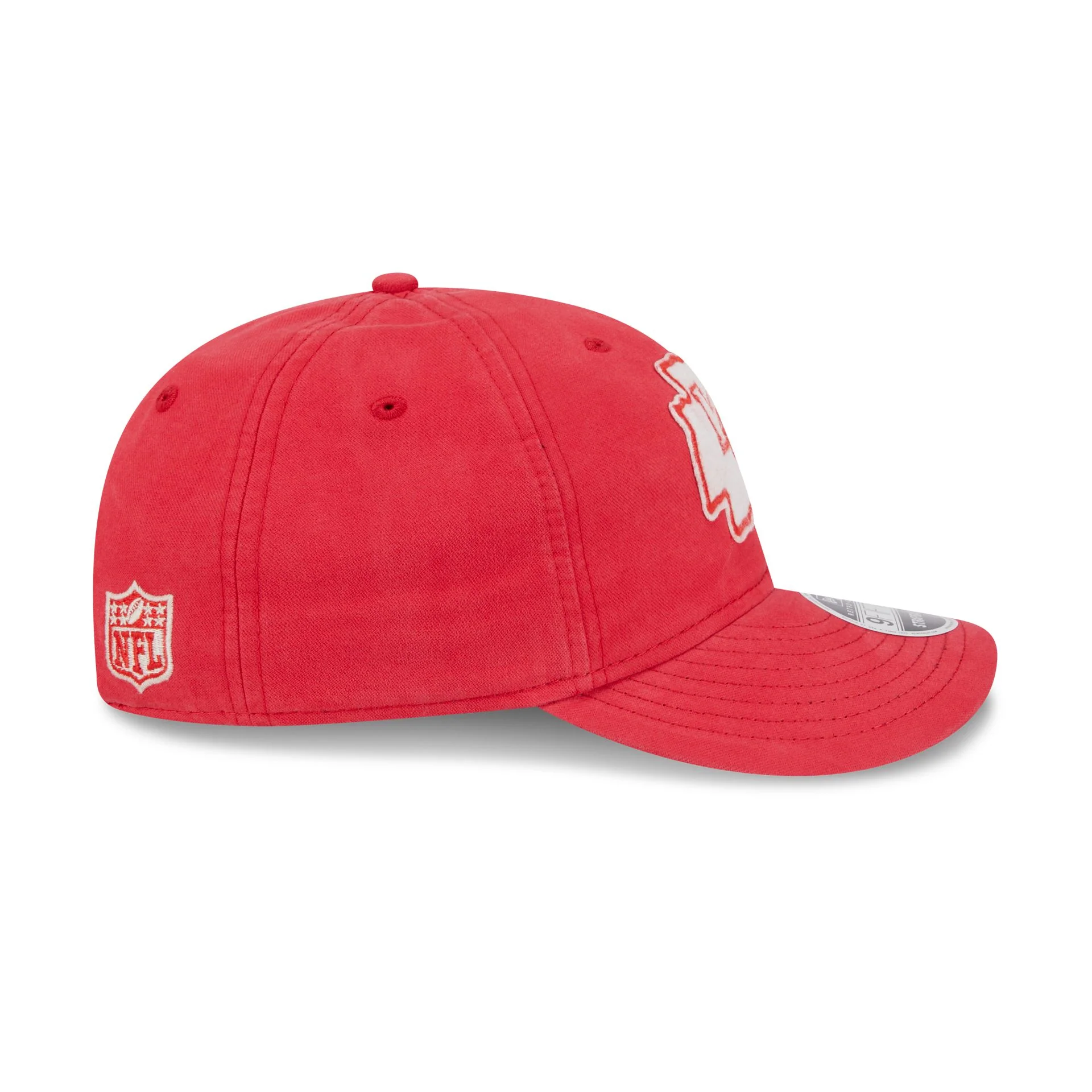 Kansas City Chiefs Canvas Felt Retro Crown 9FIFTY Adjustable Hat