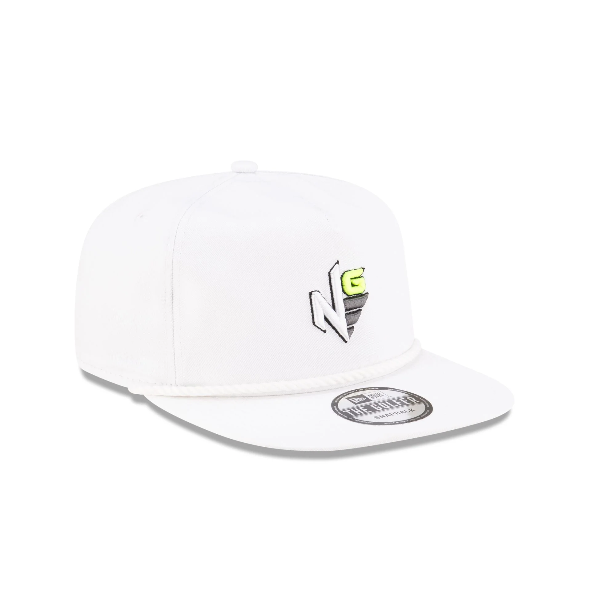 New Era Golf White Logo Golfer Hat