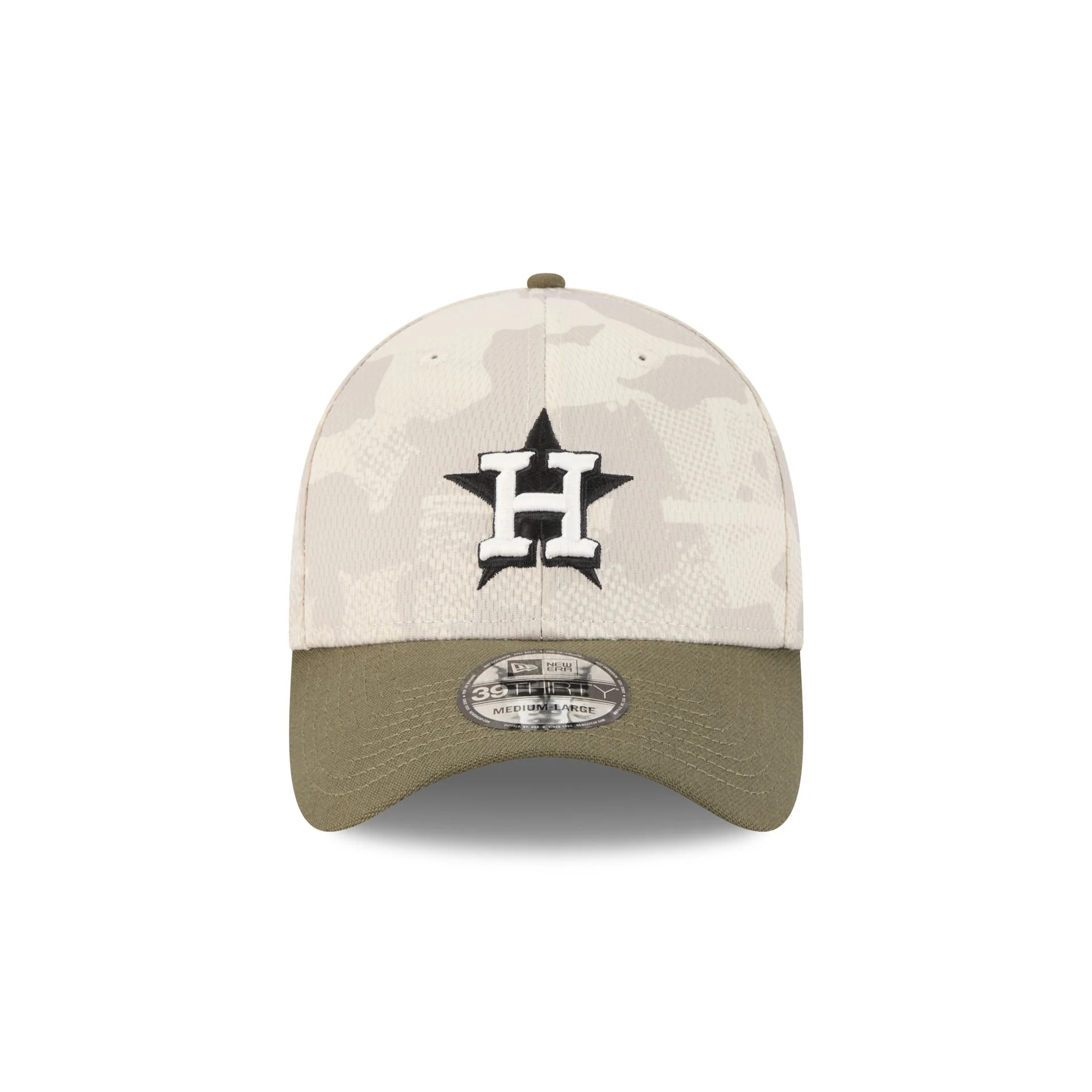 Houston Astros Armed Forces Day 2025 39THIRTY Stretch Fit Hat