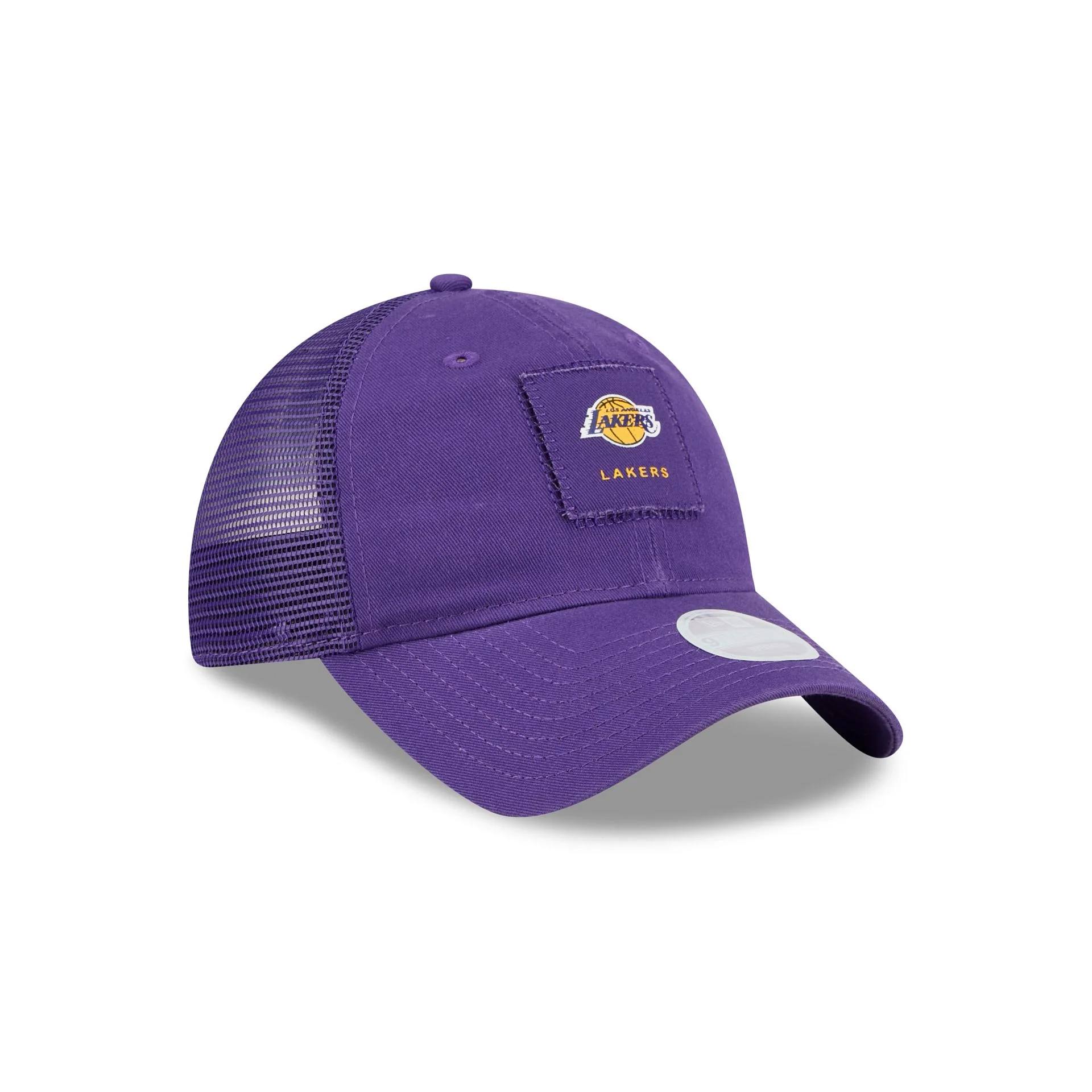 Los Angeles Lakers Women's Square Stitch 9TWENTY Trucker Hat
