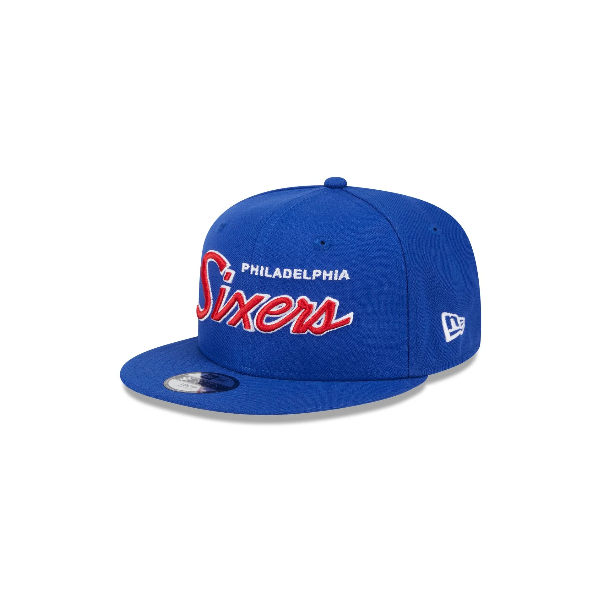 Philadelphia 76ers Script Kids 9FIFTY Snapback Hat