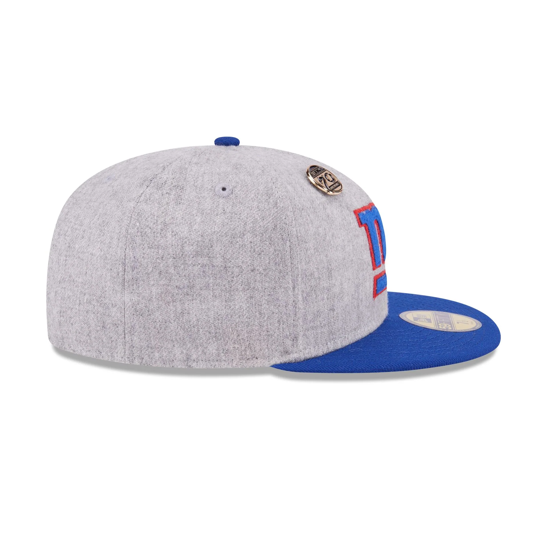 New York Giants 70th Anniversary Gray 59FIFTY Fitted Hat