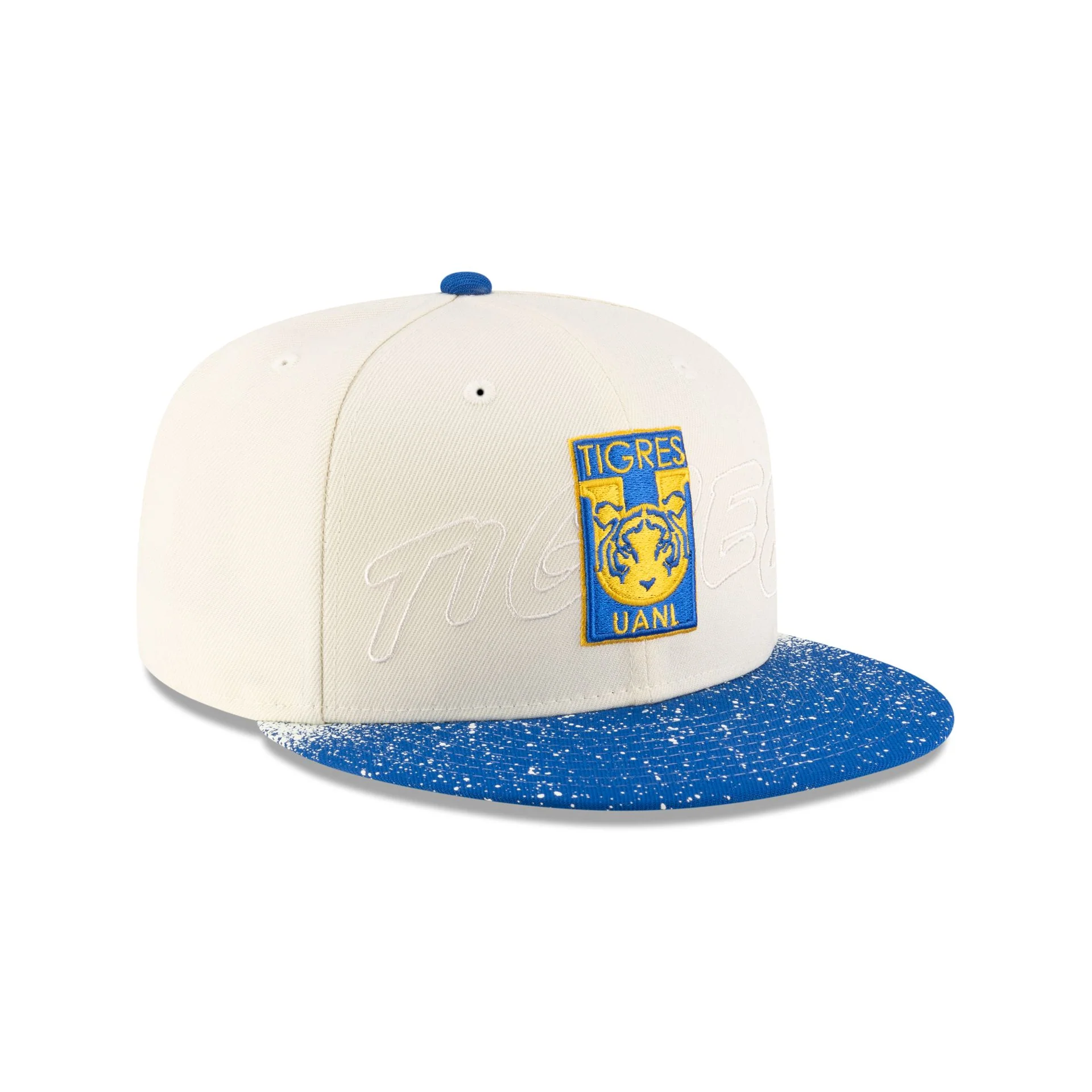 Club Tigres UANL Splattered Visor 59FIFTY Fitted Hat