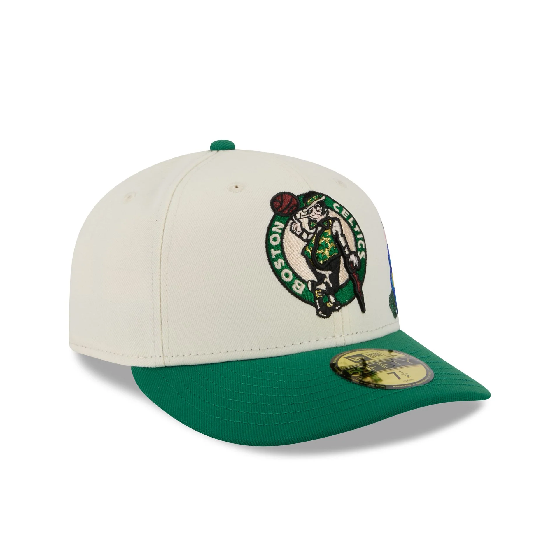 Boston Celtics Tonal Florals White 59FIFTY Fitted Hat