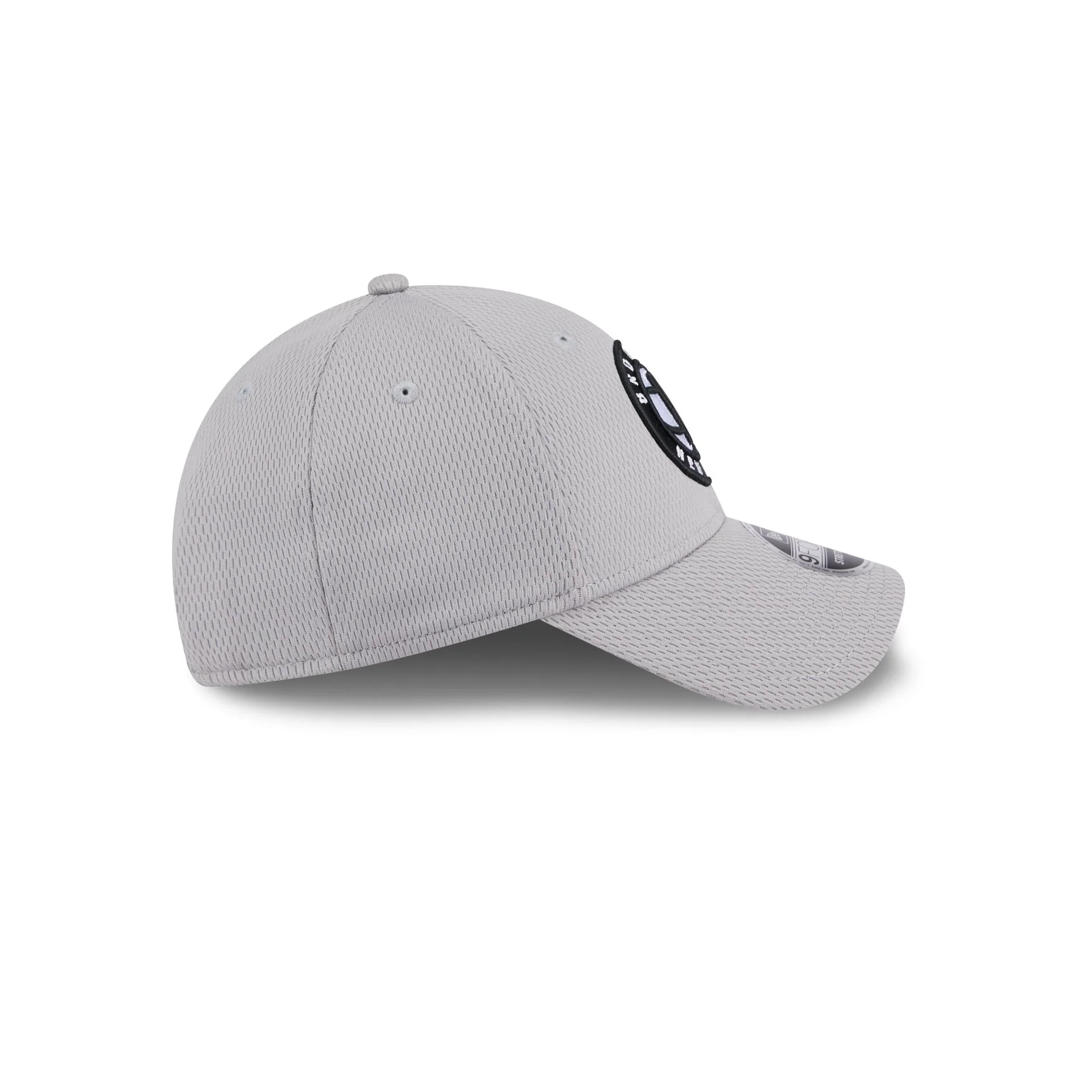 Brooklyn Nets Gray 9FORTY Stretch-Snap Hat