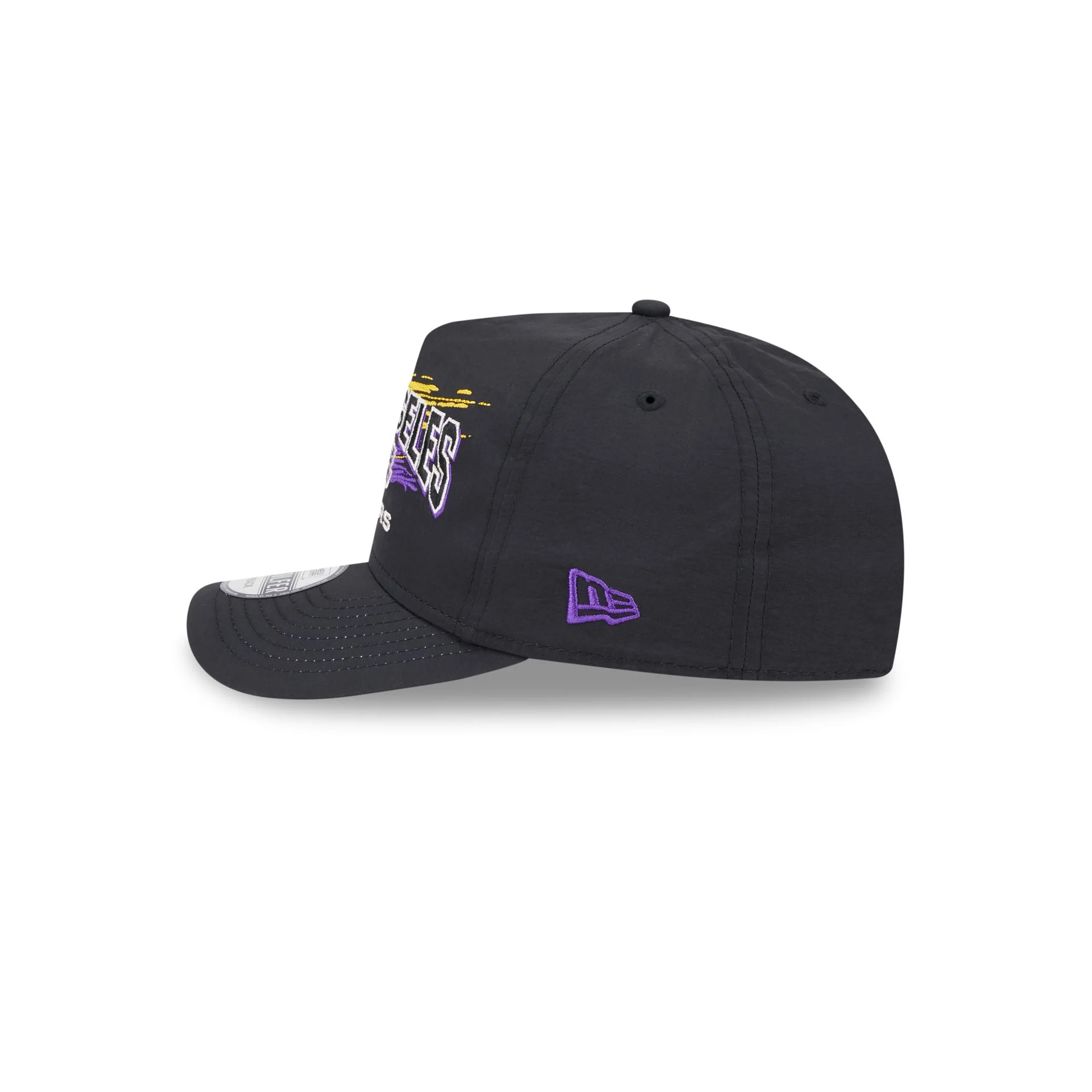 Los Angeles Lakers Throwback Brush Golfer Hat