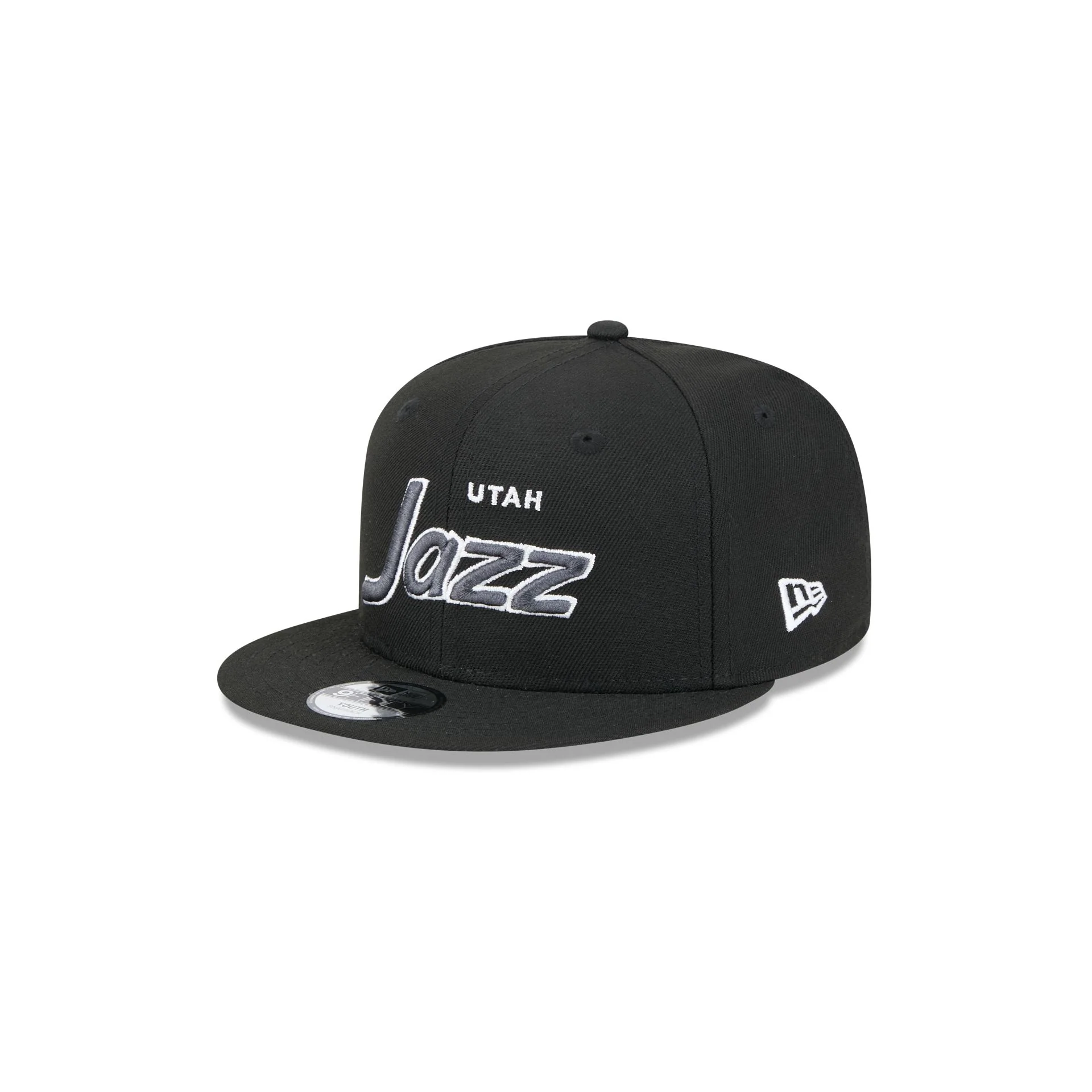 Utah Jazz Script Kids 9FIFTY Snapback Hat