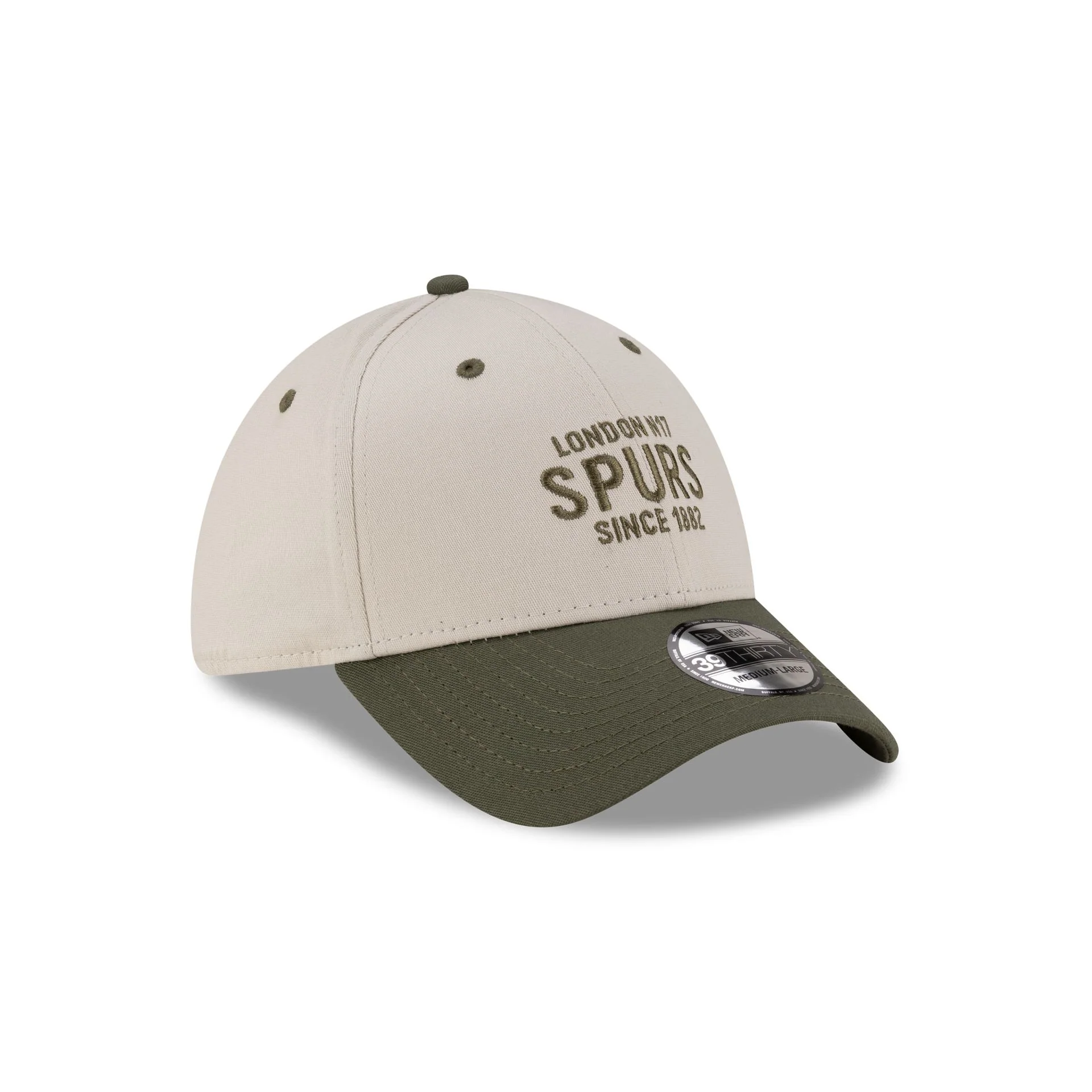 Tottenham Hotspur FC Ivory 39THIRTY Stretch Fit Hat