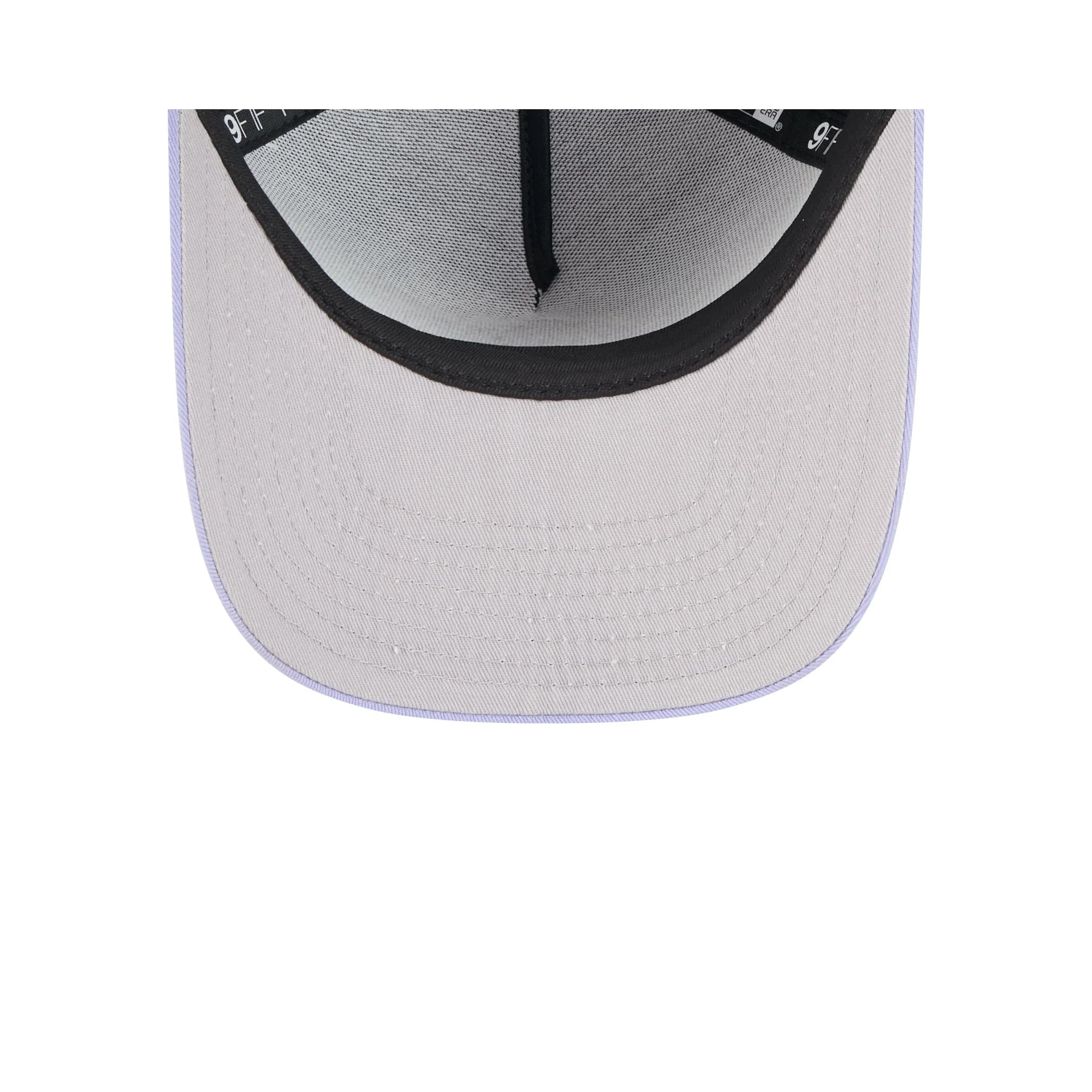 Dallas Mavericks Navy Lavender 9FIFTY A-Frame Snapback Hat