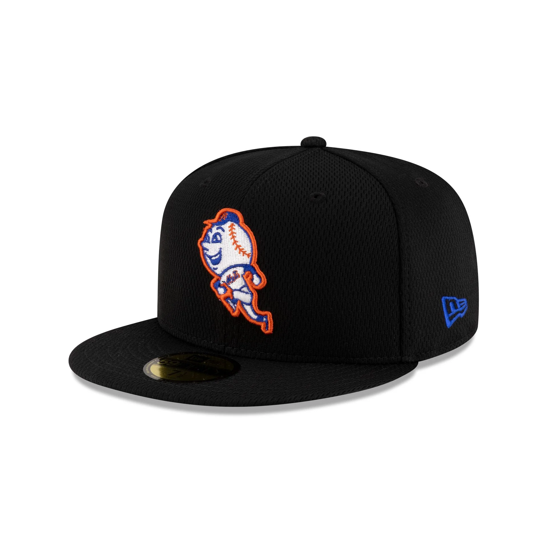 New York Mets 2025 Clubhouse Alt Black 59FIFTY Fitted Hat