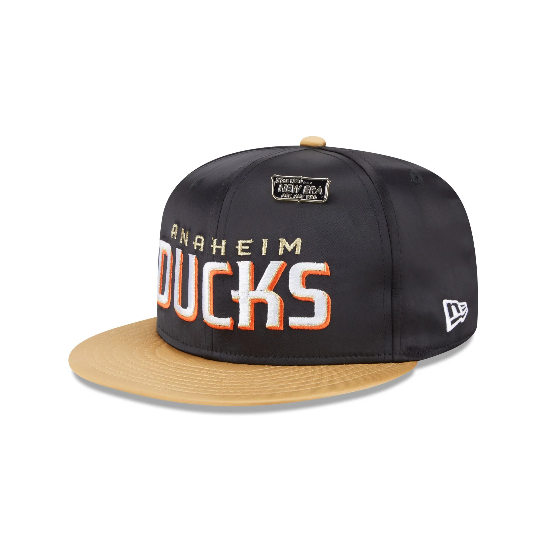 Anaheim Ducks Spring Satin 59FIFTY Fitted Hat