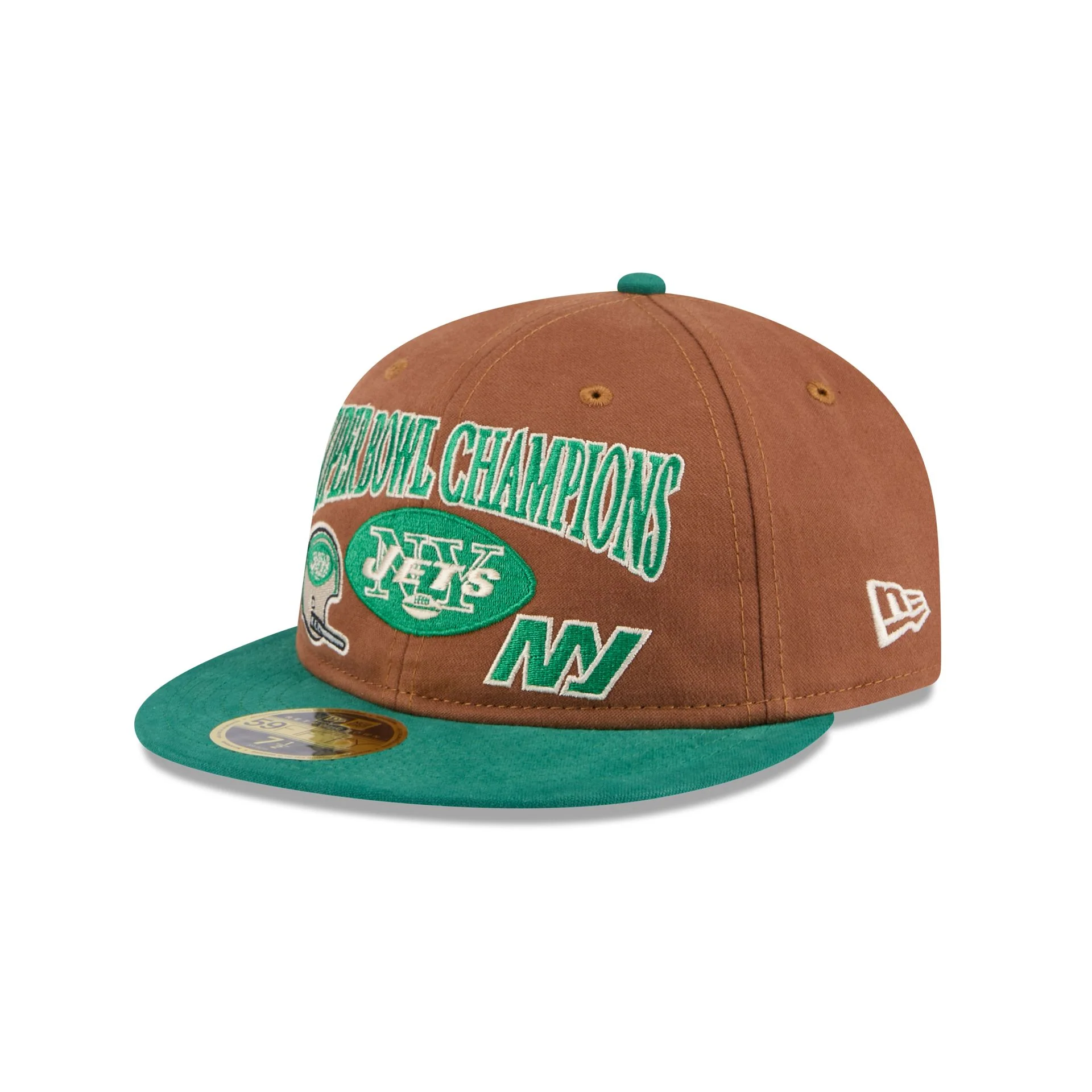 New York Jets Champions Retro Crown 59FIFTY Fitted Hat