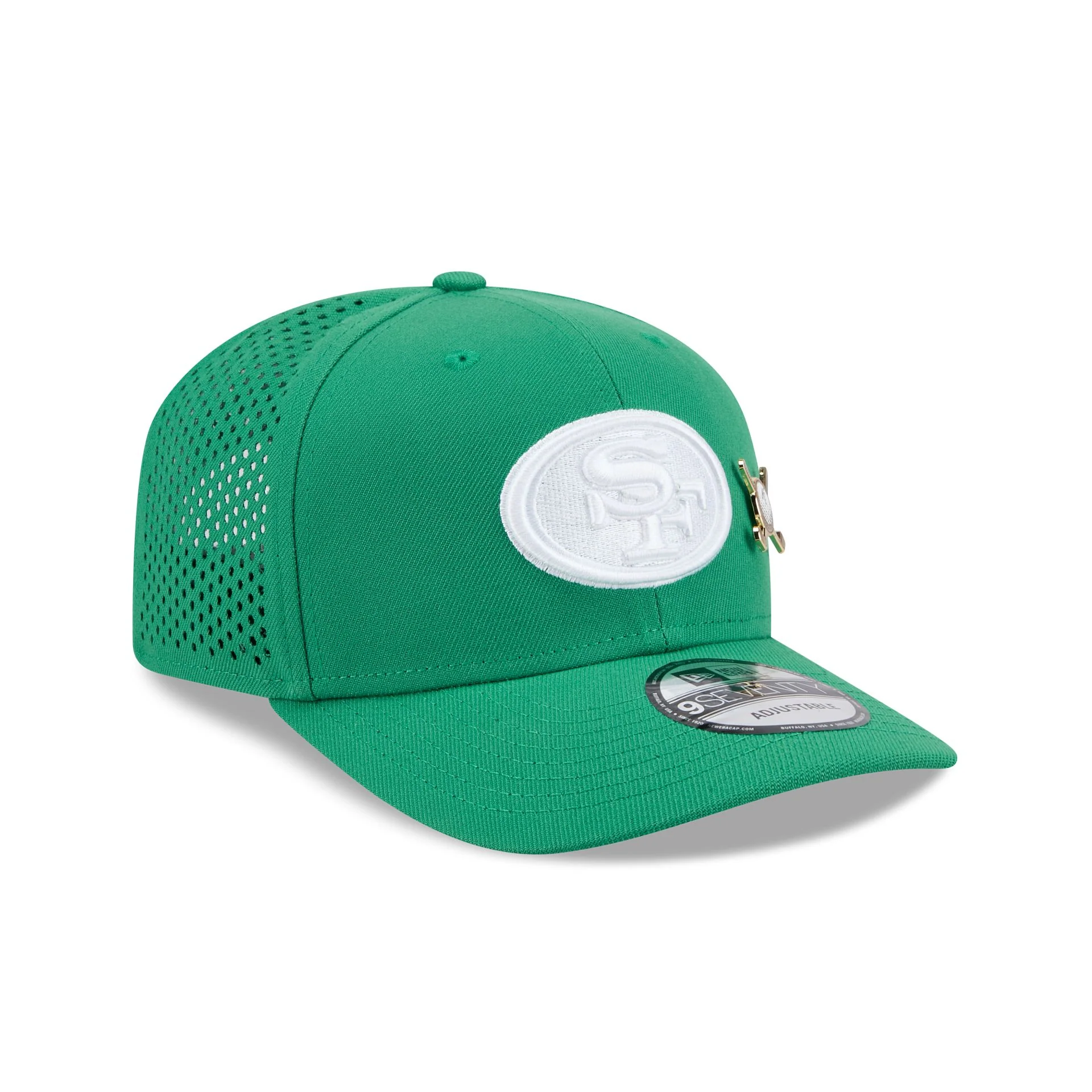 San Francisco 49ers Tee Time 9SEVENTY Trucker Hat