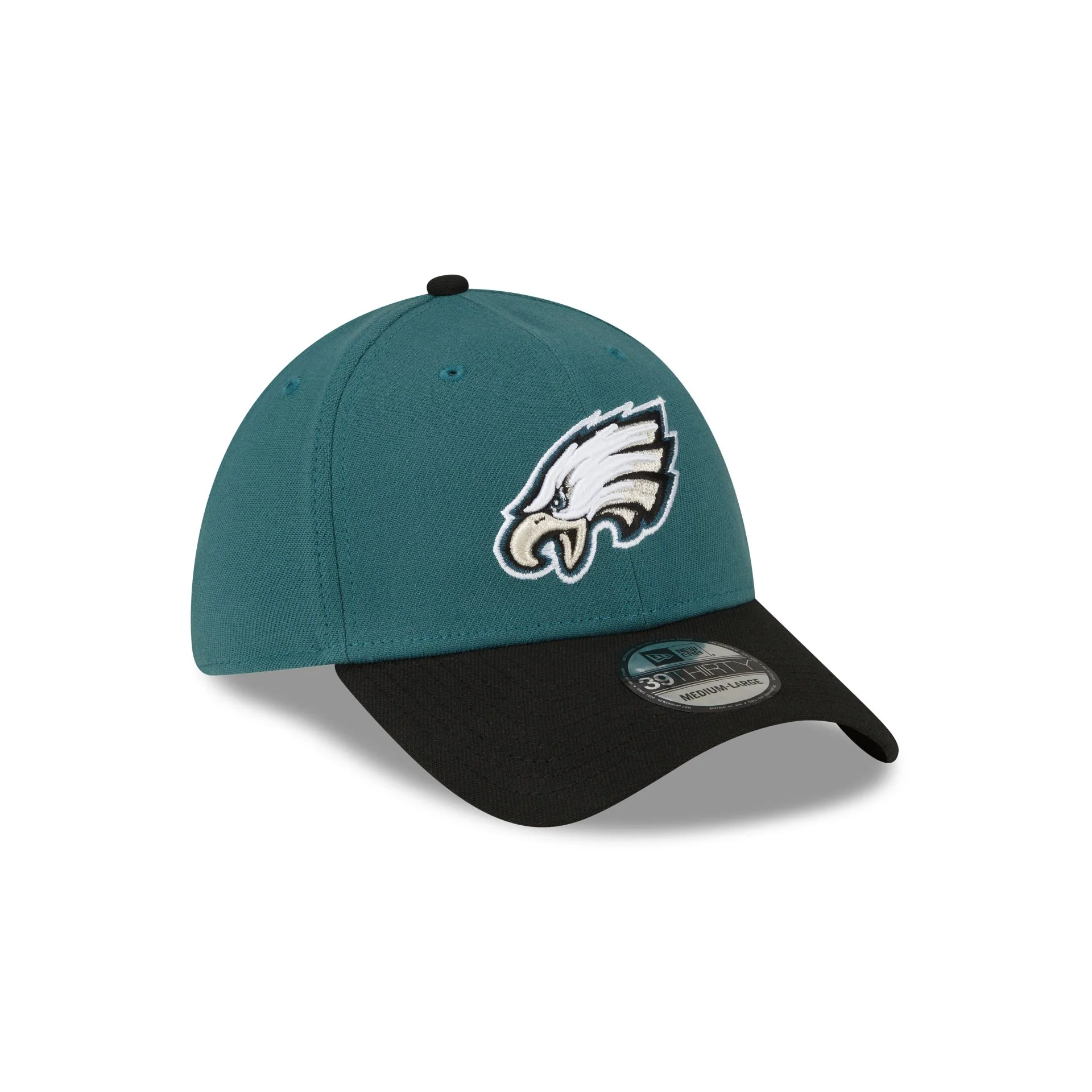 Philadelphia Eagles Team Classic Green 39THIRTY Stretch Fit Hat