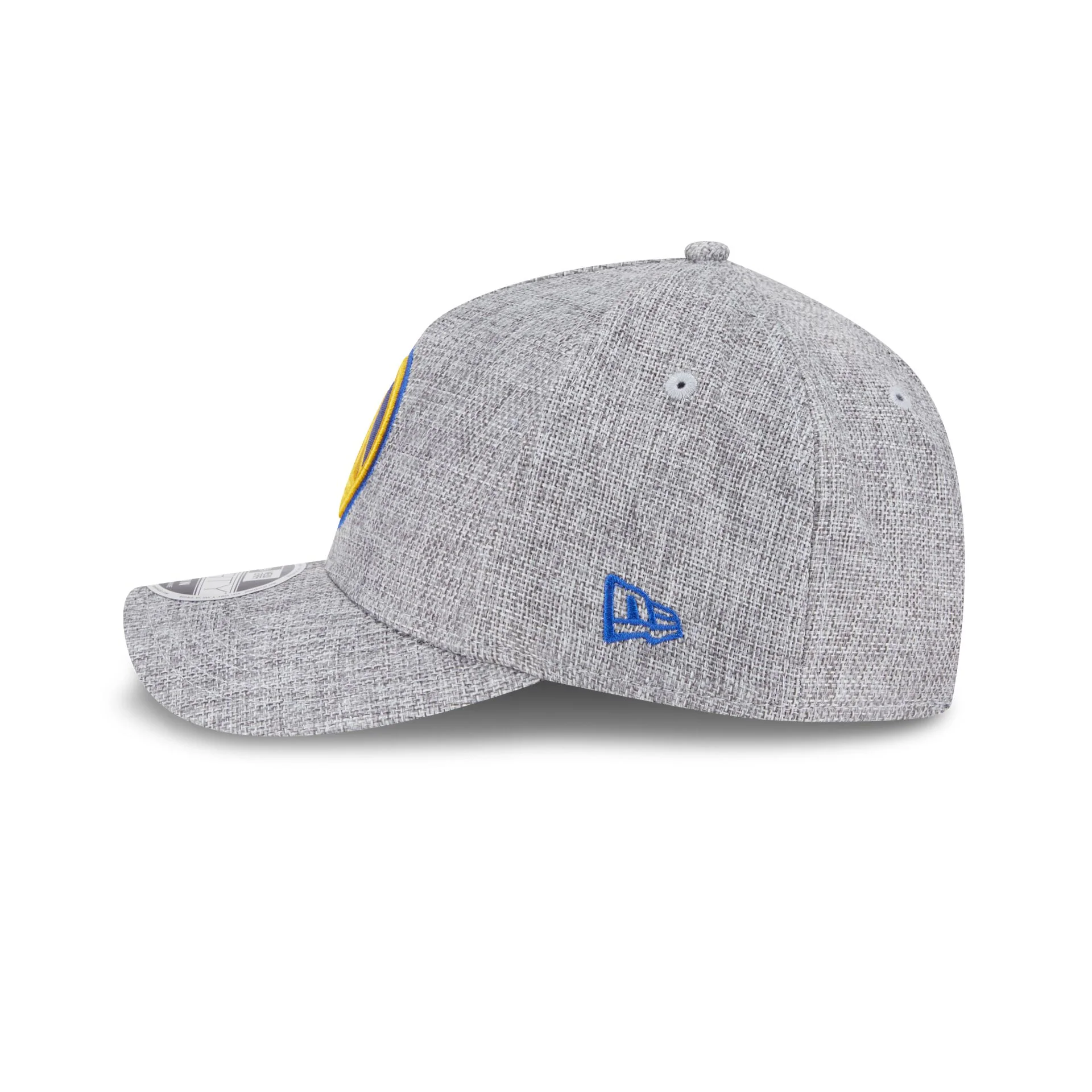 Golden State Warriors Cotton Weave Gray 9FORTY M-Crown A-Frame Snapback Hat
