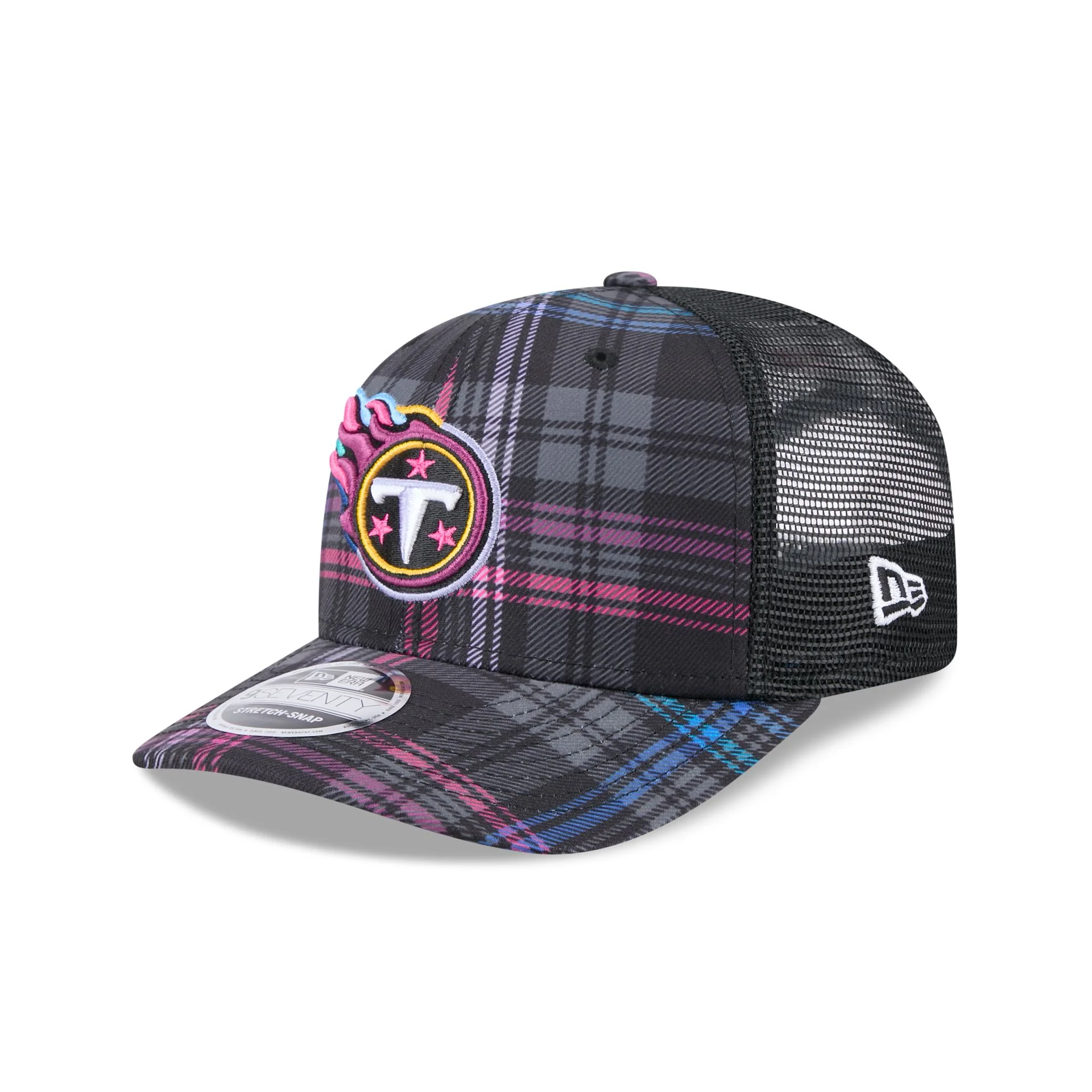 Tennessee Titans 2024 Crucial Catch 9SEVENTY Trucker Hat