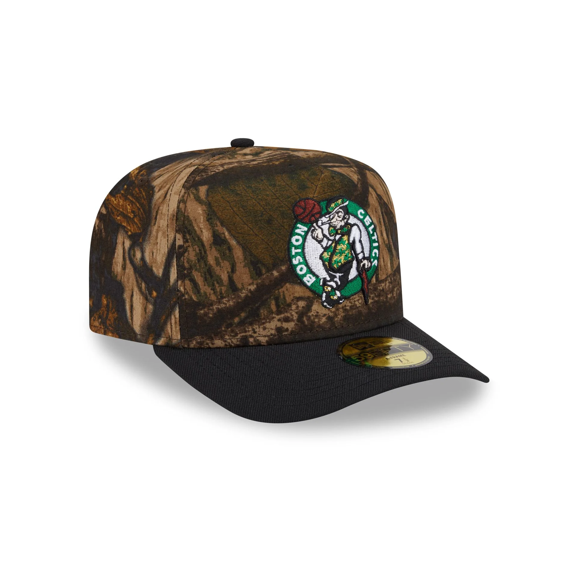 Boston Celtics Ripstop Camo 59FIFTY A-Frame Fitted Hat