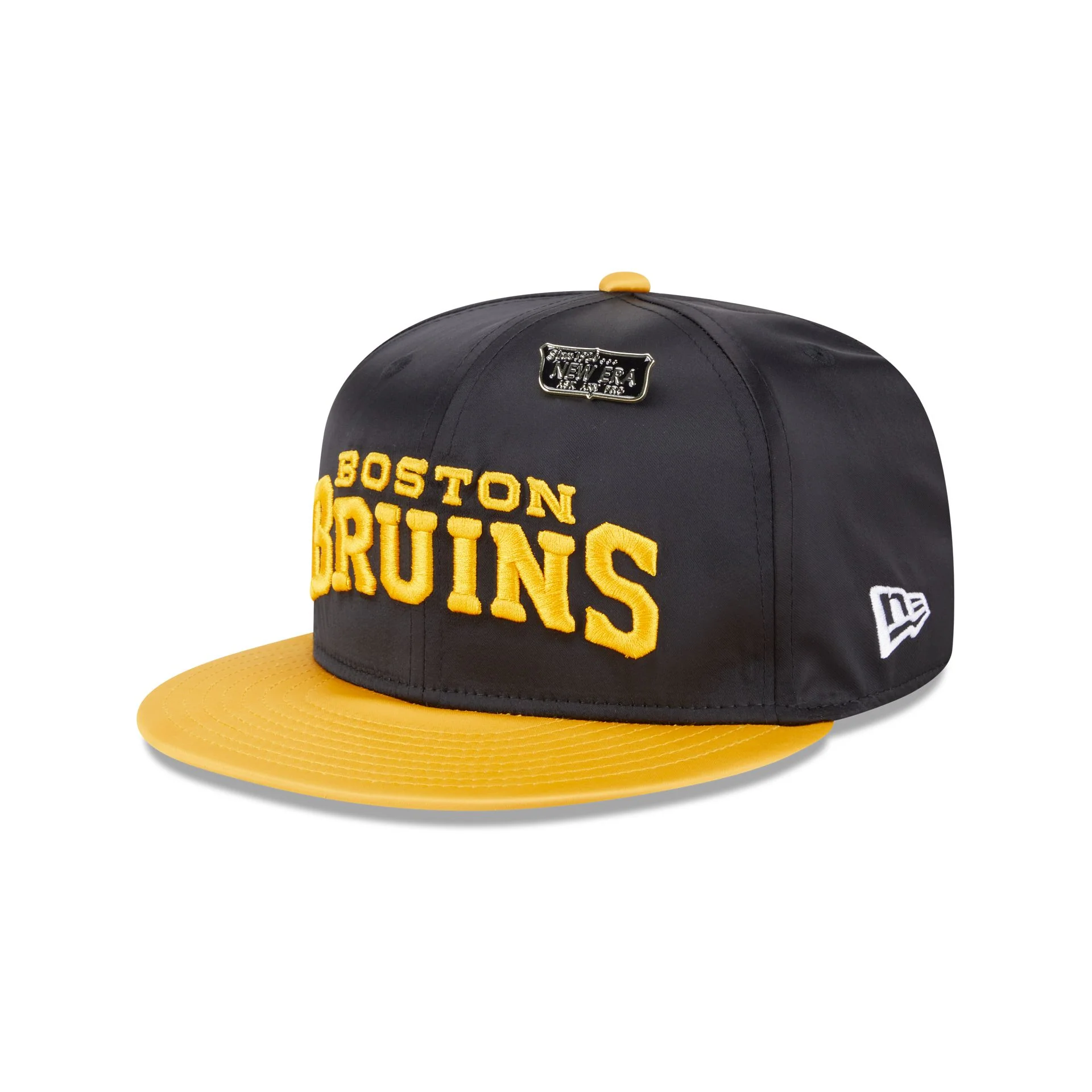 Boston Bruins Spring Satin 59FIFTY Fitted Hat