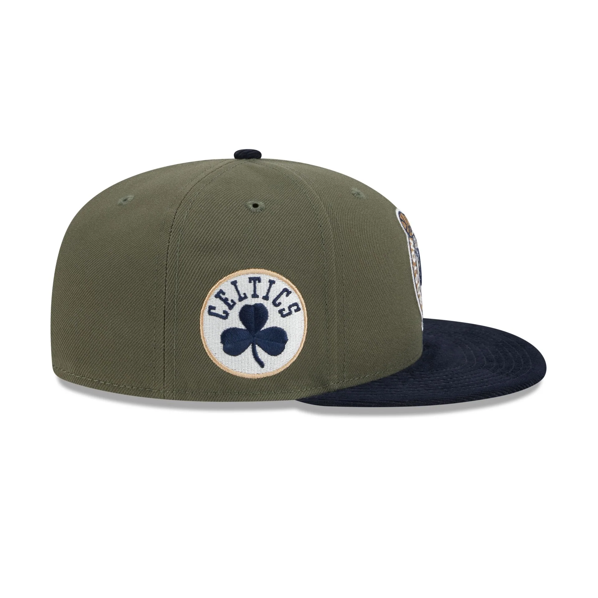 Boston Celtics Olive Green 59FIFTY Fitted Hat