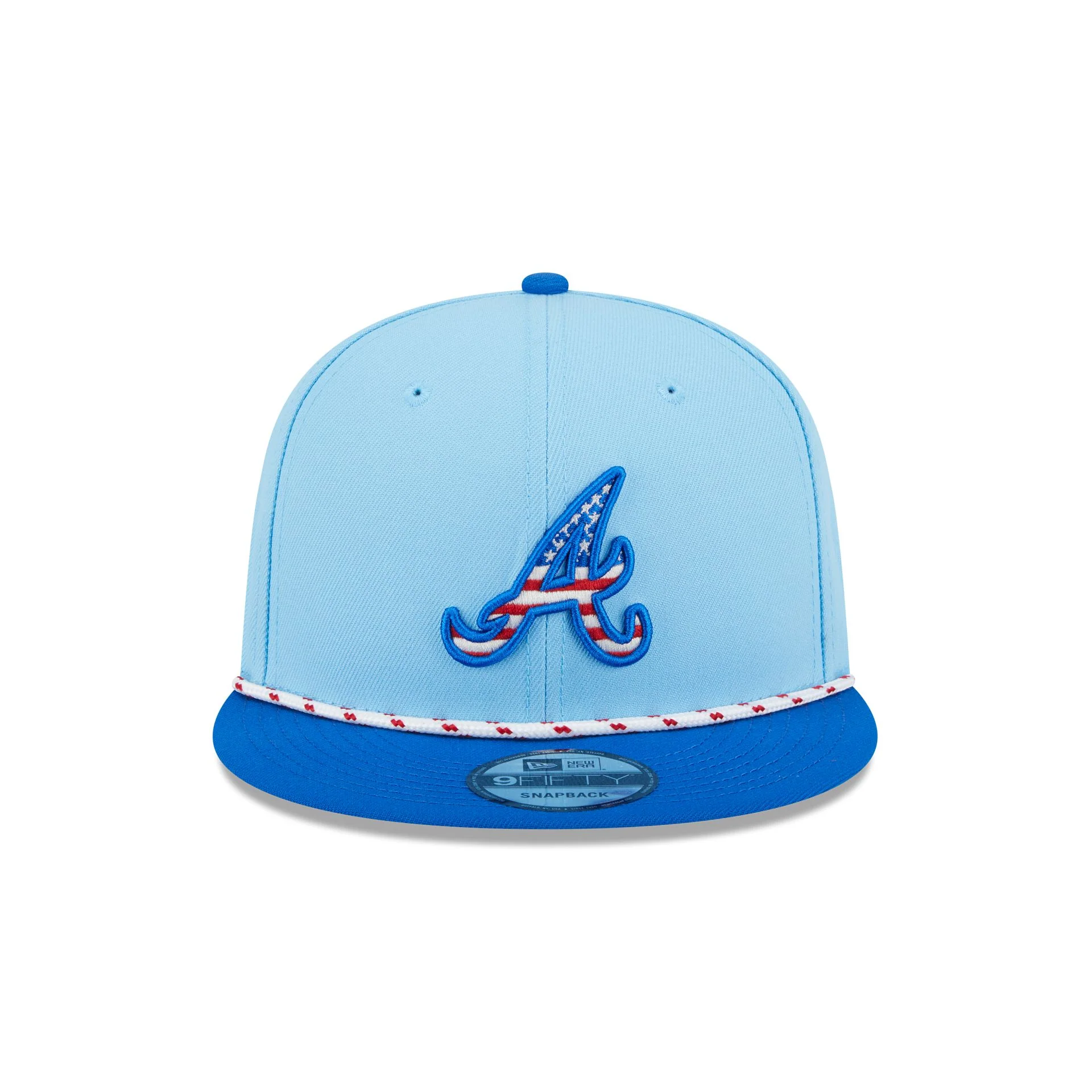 Atlanta Braves Independence Day 2025 9FIFTY Snapback Hat