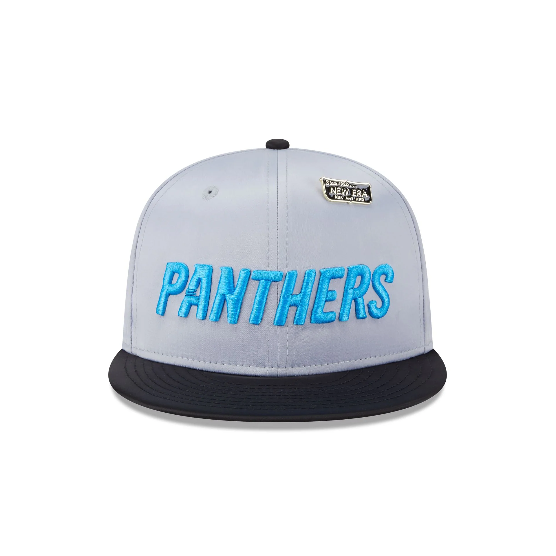 Carolina Panthers Spring Satin 59FIFTY Fitted Hat