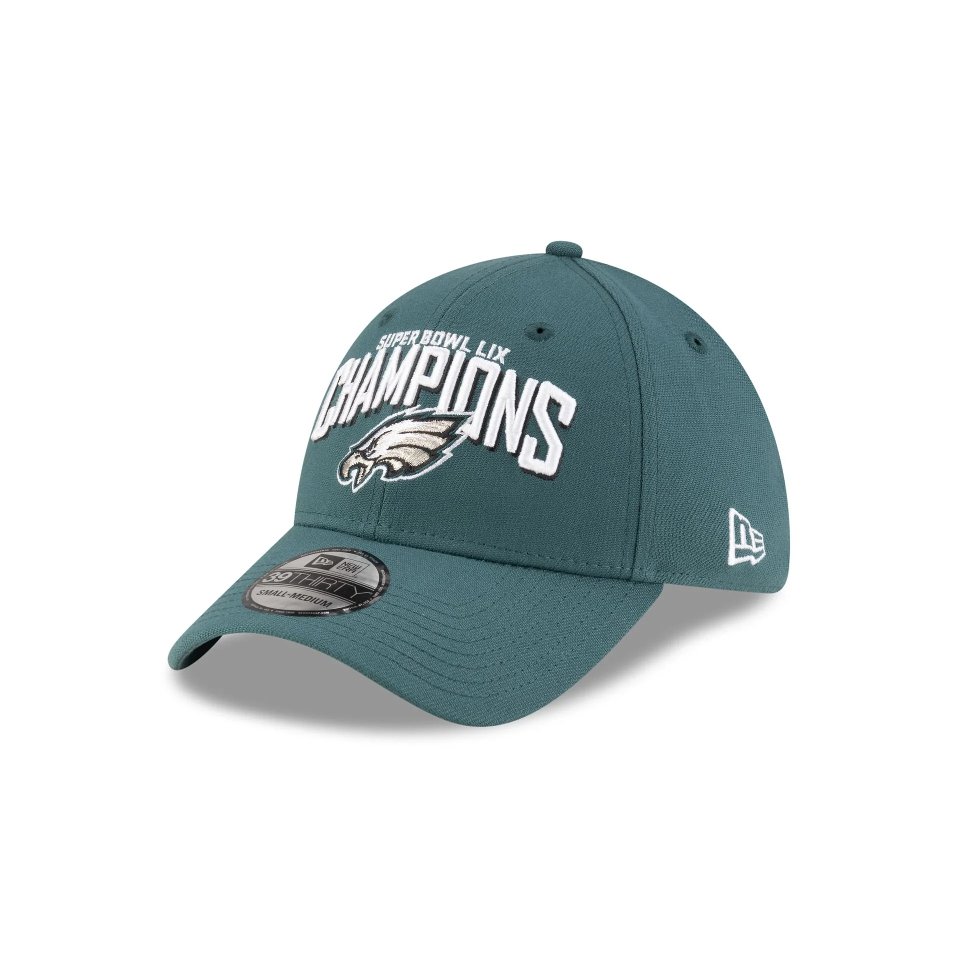 Philadelphia Eagles Super Bowl LIX Champions 39THIRTY Stretch Fit Hat