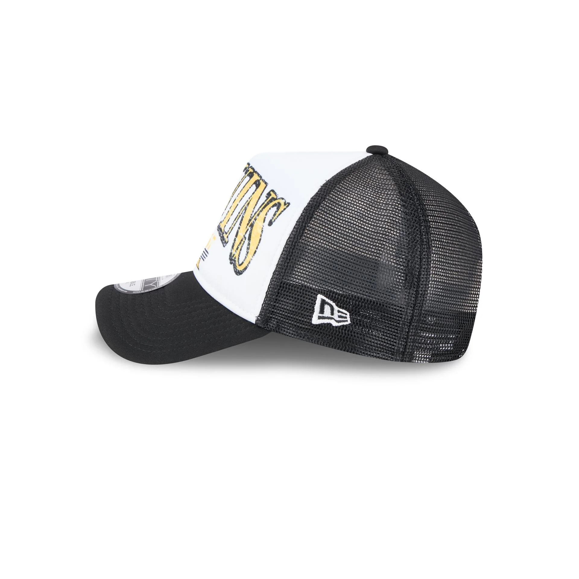 Pittsburgh Penguins Distressed 9FORTY A-Frame Trucker Hat