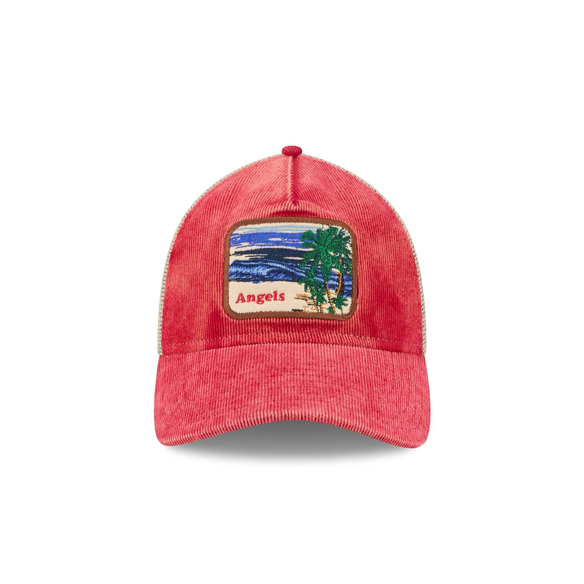 Los Angeles Angels Vintage Landscape 9TWENTY A-Frame Trucker Hat