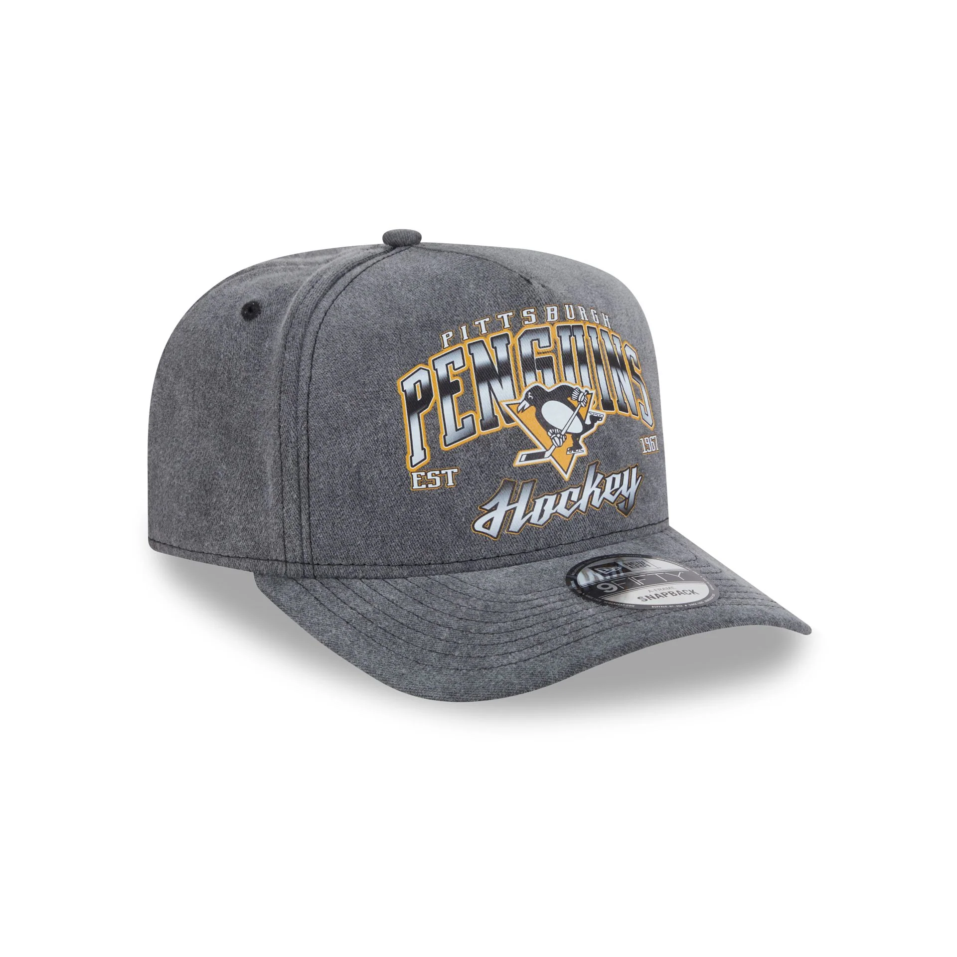 Pittsburgh Penguins Washed 9FIFTY A-Frame Snapback Hat