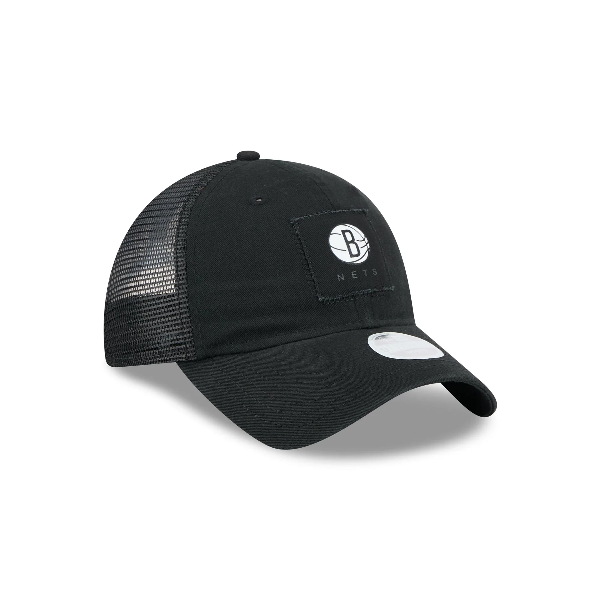 Brooklyn Nets Women's Square Stitch 9TWENTY Trucker Hat