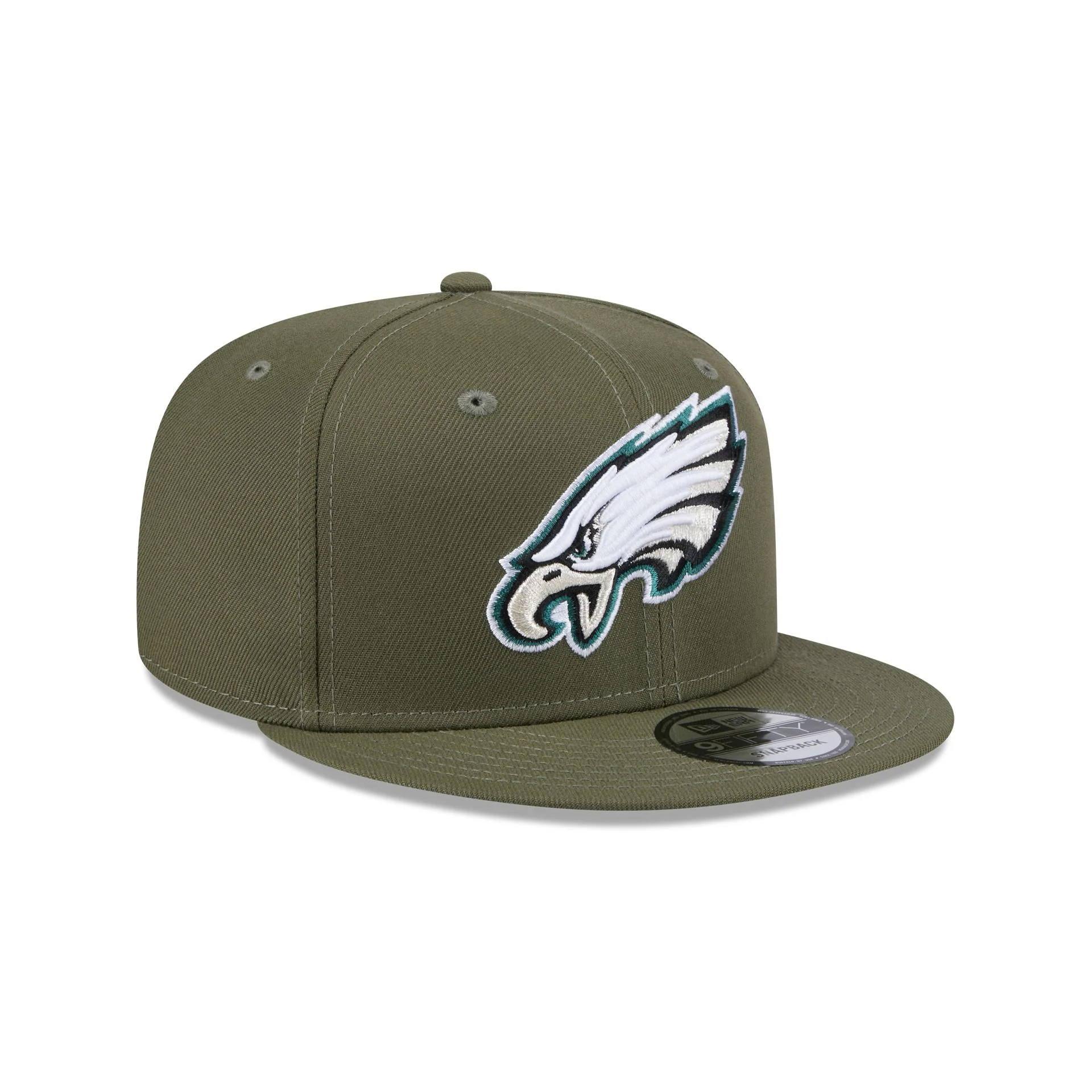 Philadelphia Eagles Olive 9FIFTY Snapback Hat