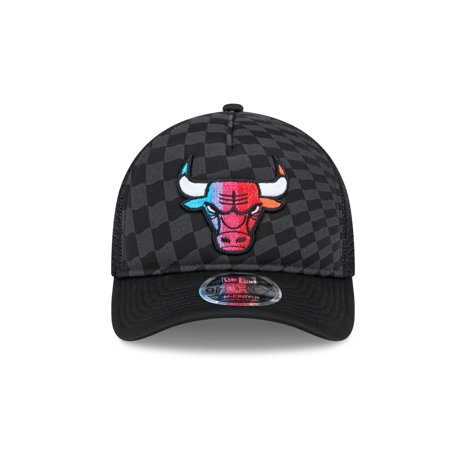 Chicago Bulls Gradient Raceway 9FORTY M-Crown A-Frame Trucker Hat