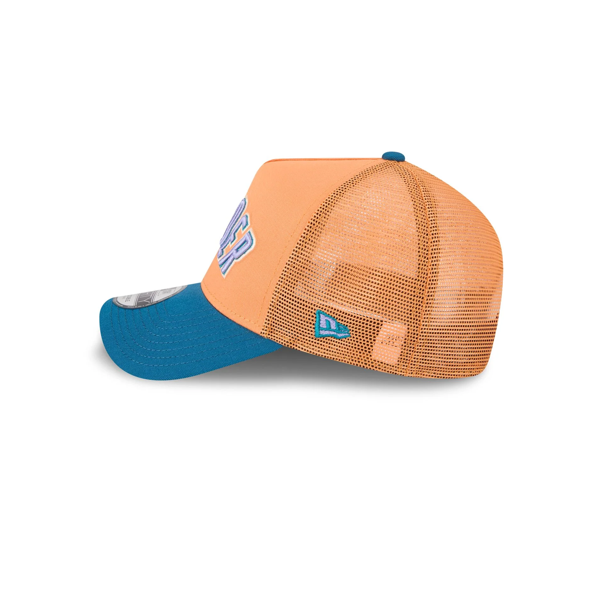 Oklahoma City Thunder Orange Glaze 9FORTY A-Frame Trucker Hat