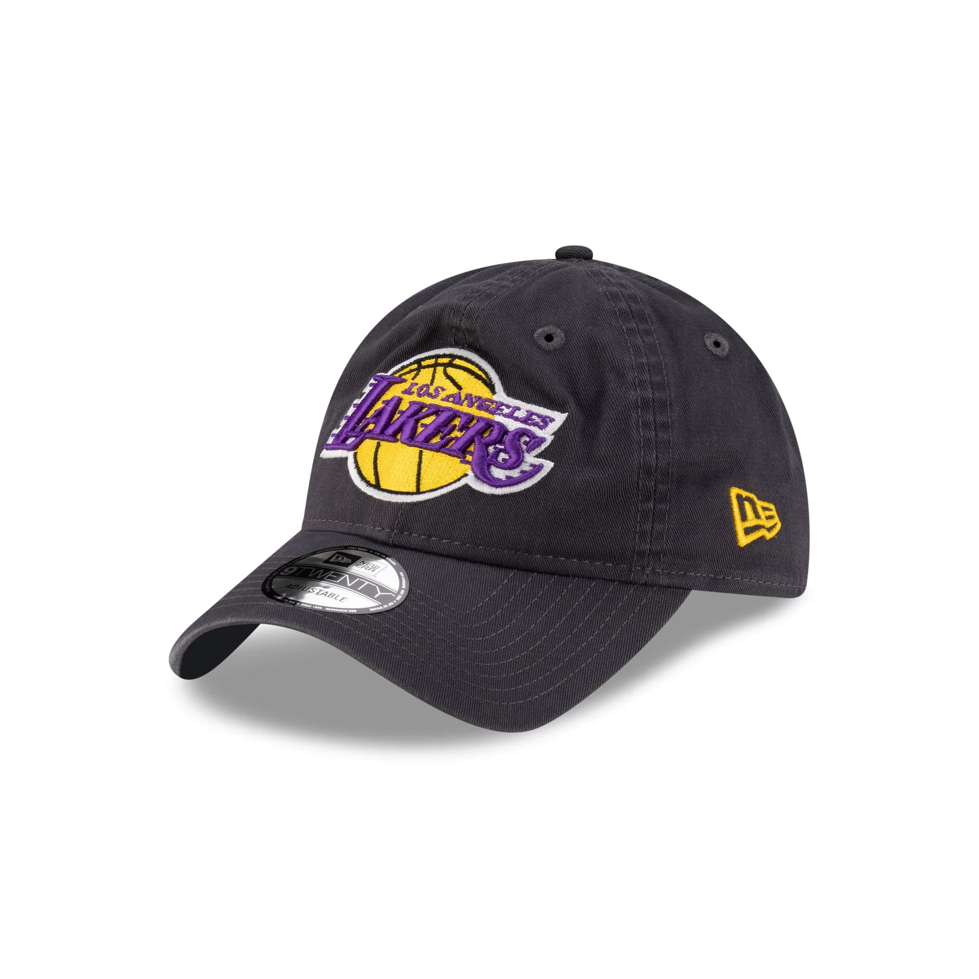 Los Angeles Lakers Core Classic Gray 9TWENTY Adjustable Hat