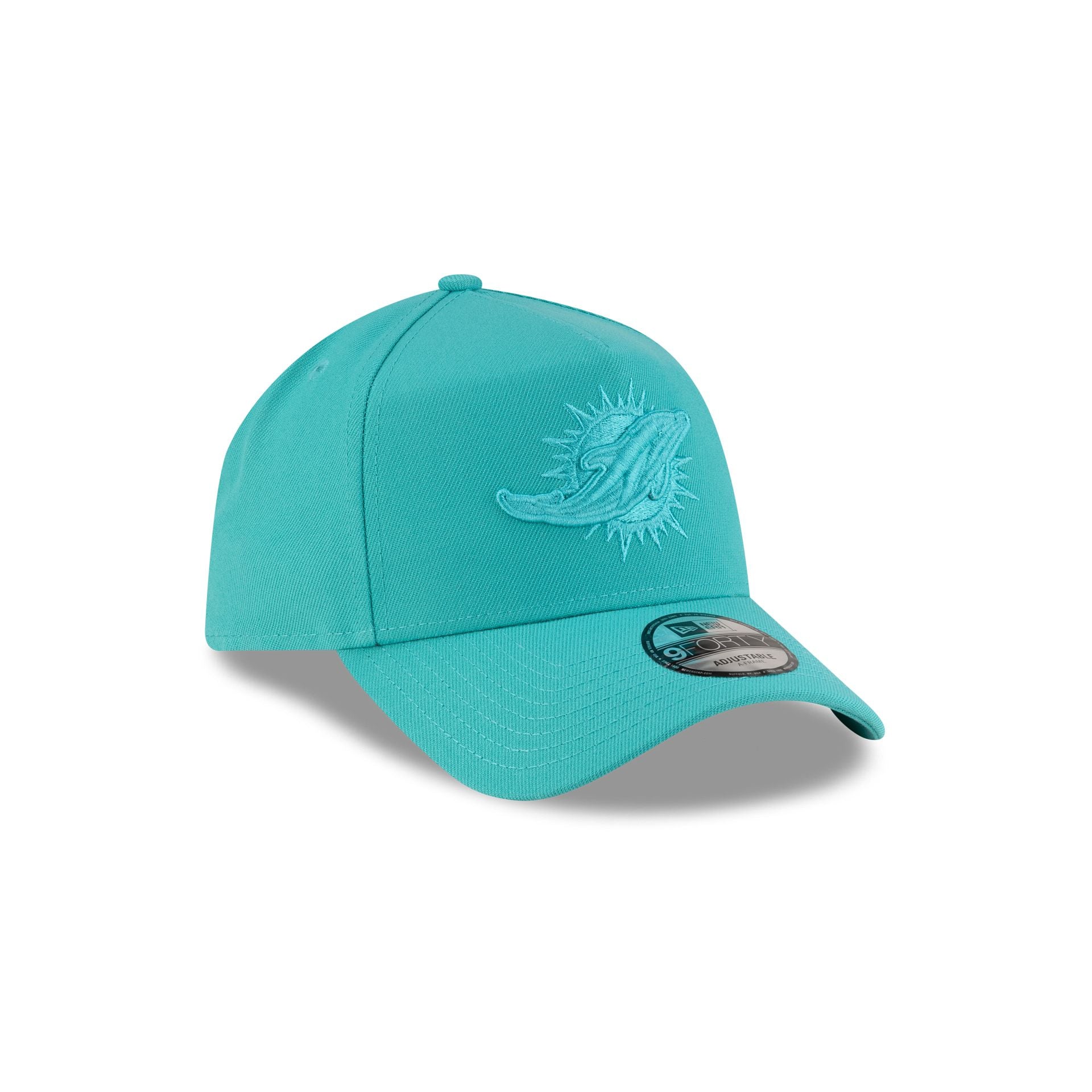 Miami Dolphins Teal 9FORTY A-Frame Snapback Hat