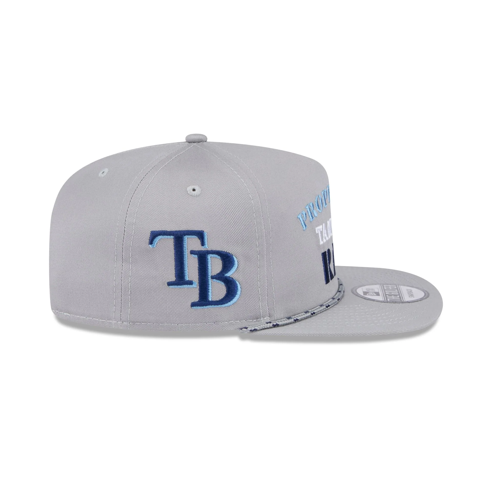 Tampa Bay Rays Vintage Gray Rope Golfer Hat