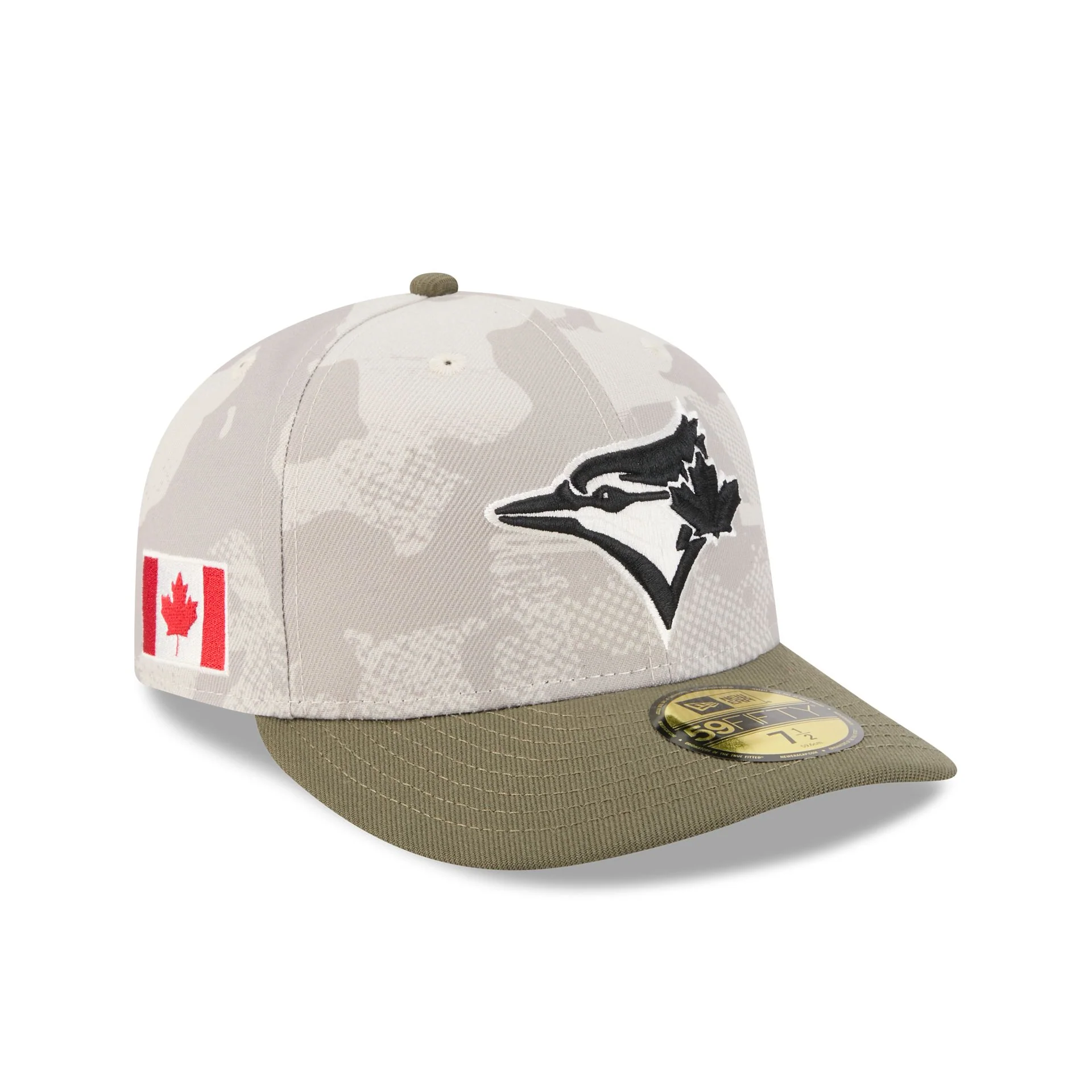 Toronto Blue Jays Armed Forces Day 2025 59FIFTY Fitted Hat