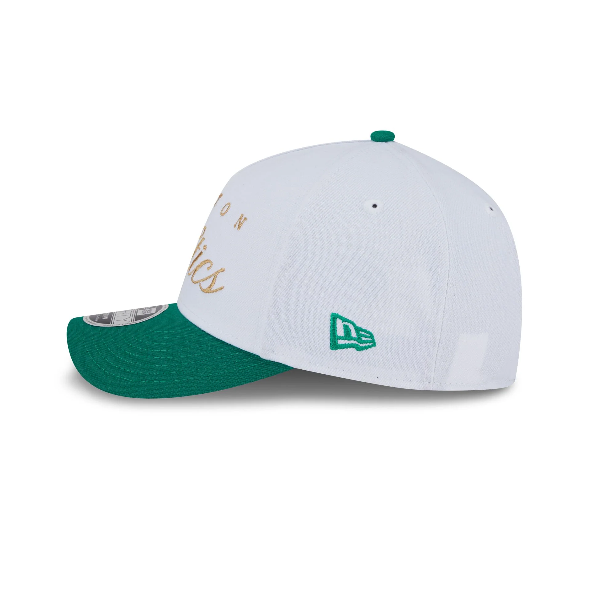 Boston Celtics 2025 Draft 9FORTY M-Crown A-Frame Snapback Hat