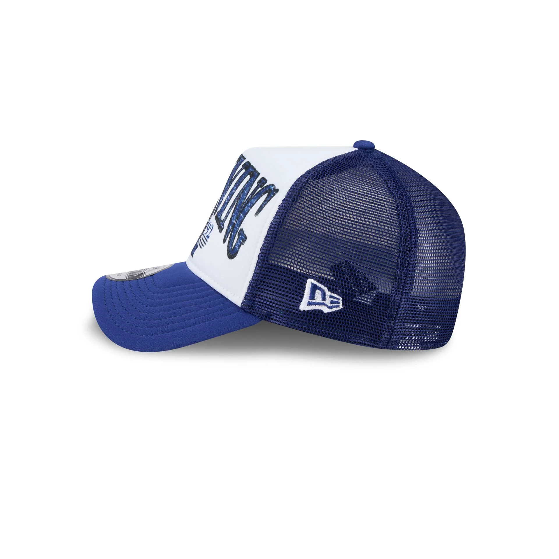 Tampa Bay Lightning Distressed 9FORTY A-Frame Trucker Hat