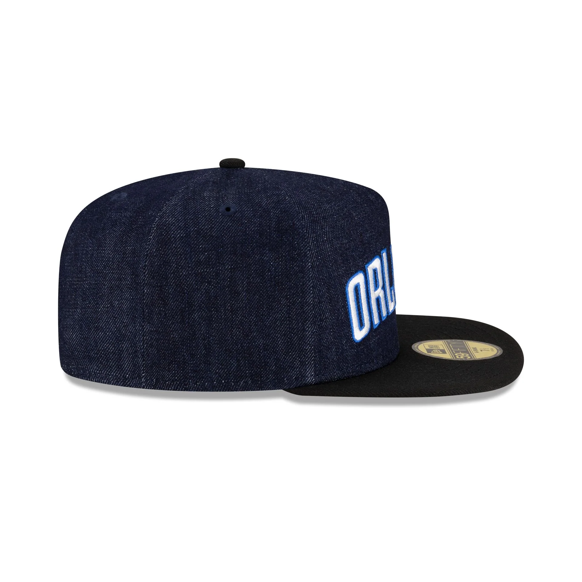 Orlando Magic Navy Denim 59FIFTY A-Frame Fitted Hat