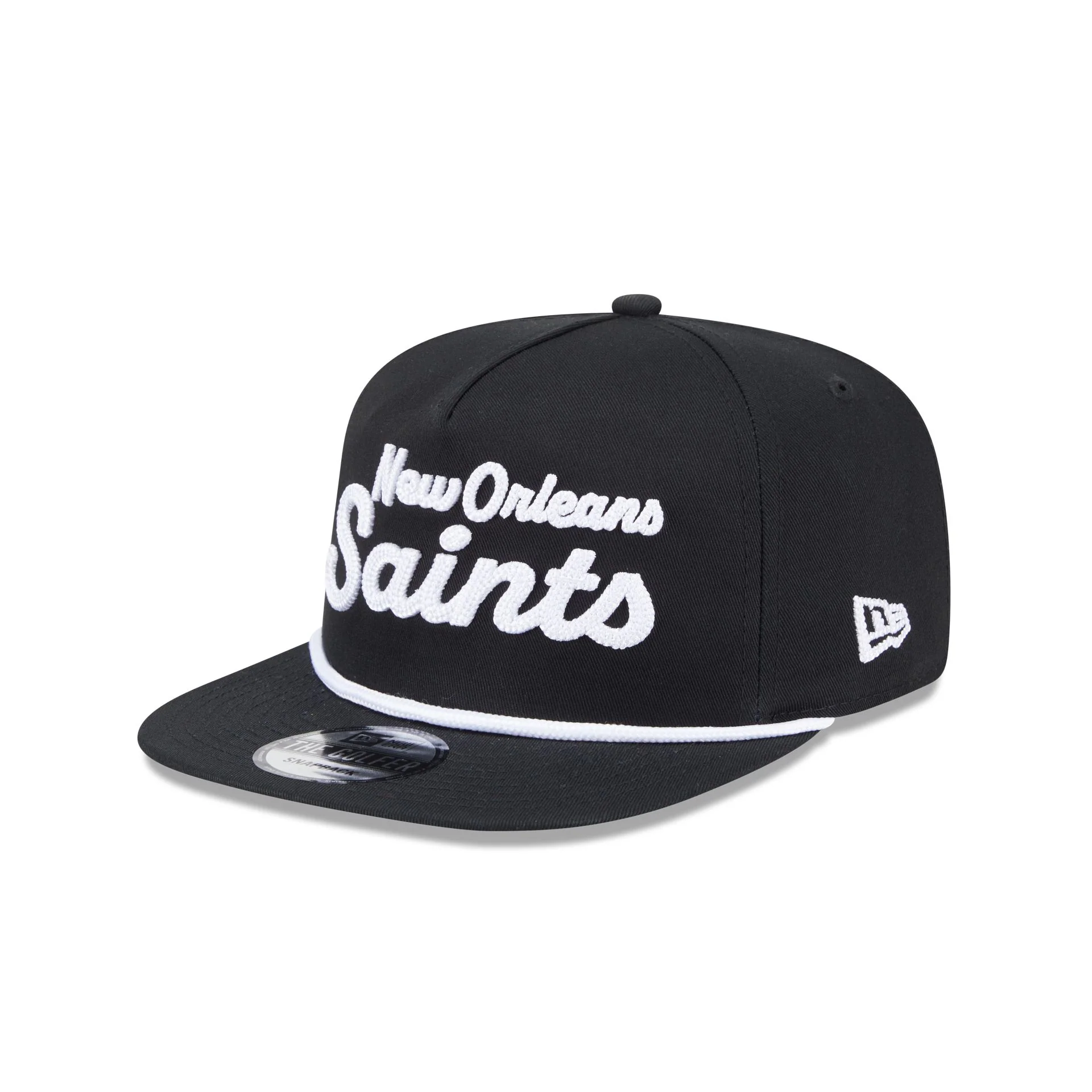 New Orleans Saints Team Text Golfer Hat