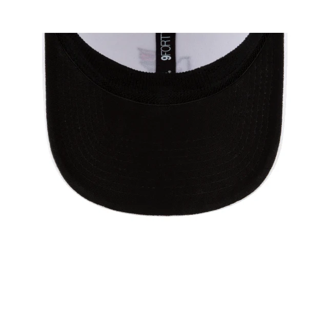 New Era Golf White 9FORTY Stretch-Snap Hat