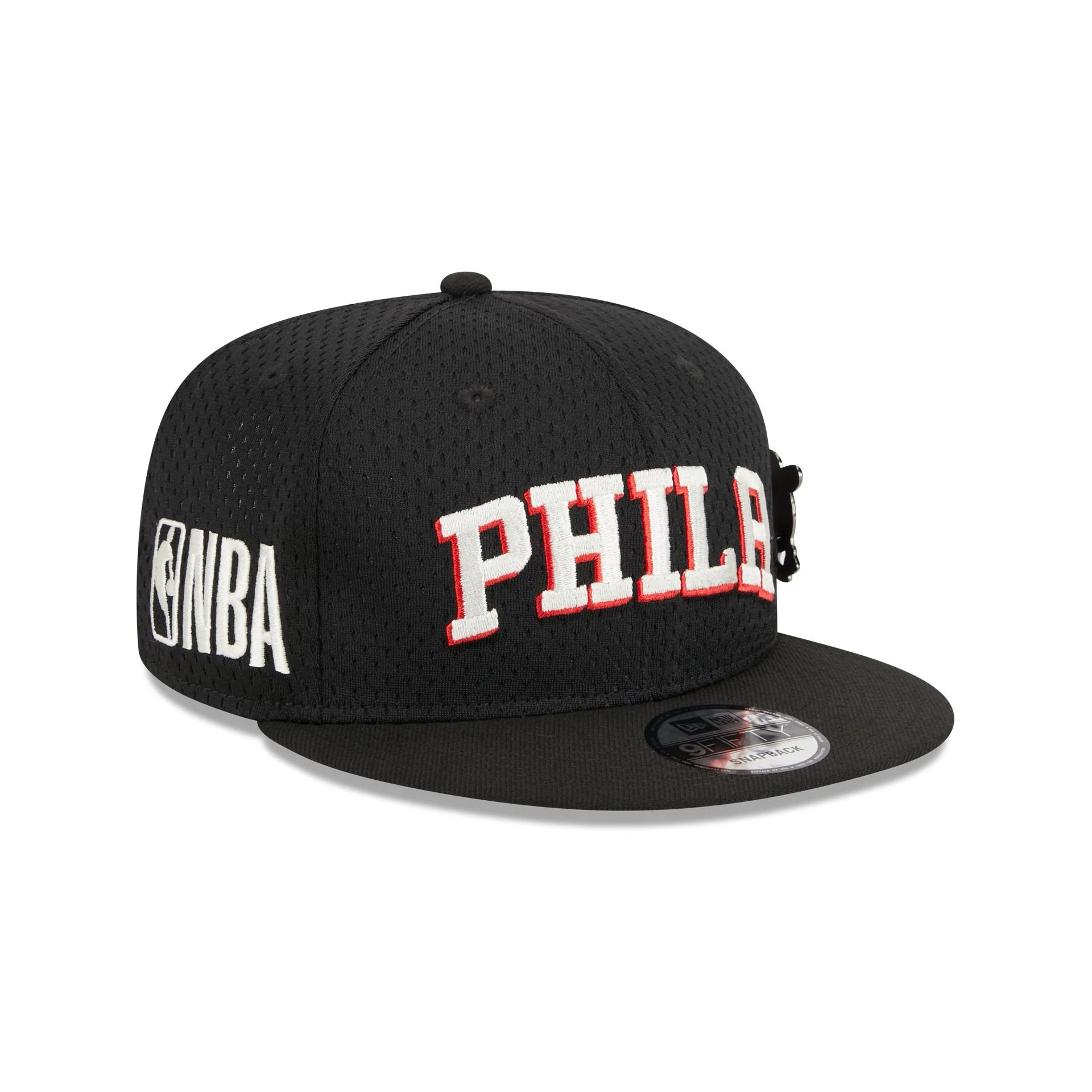 Philadelphia 76ers Post-Up Pin 9FIFTY Snapback Hat