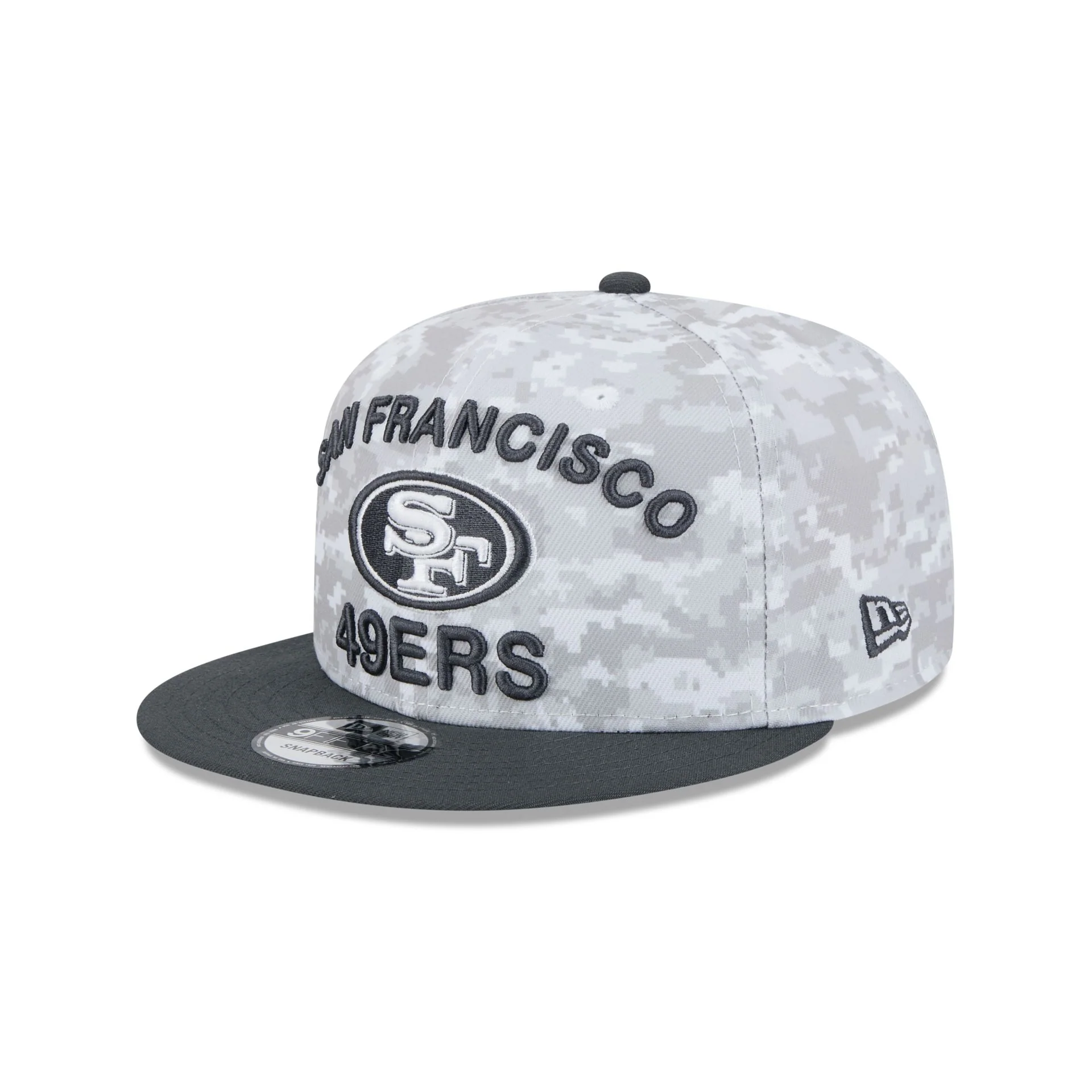 San Francisco 49ers 2024 Salute to Service 9FIFTY Snapback Hat