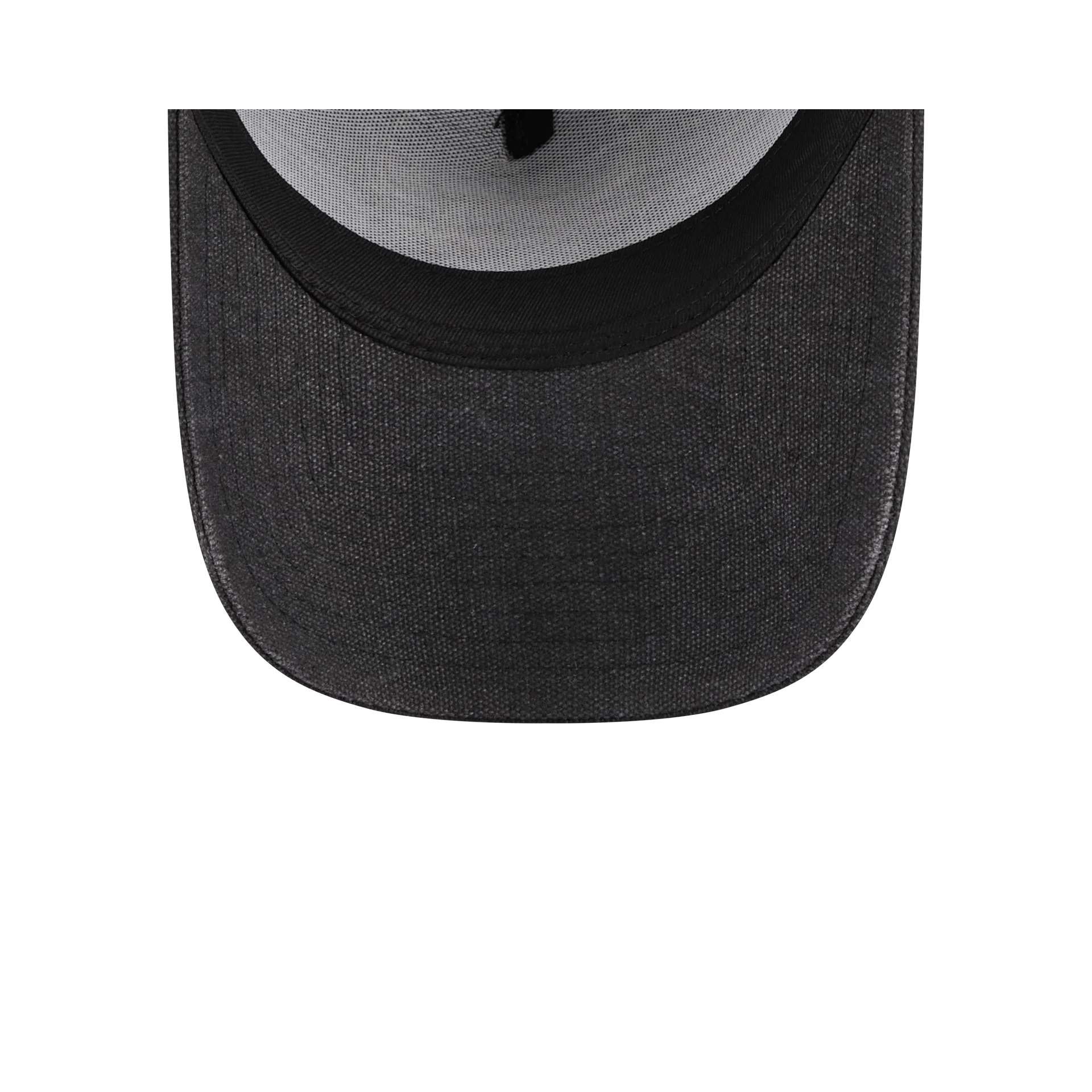 Chicago Bulls Logo Essentials Black 9FORTY A-Frame Snapback Hat