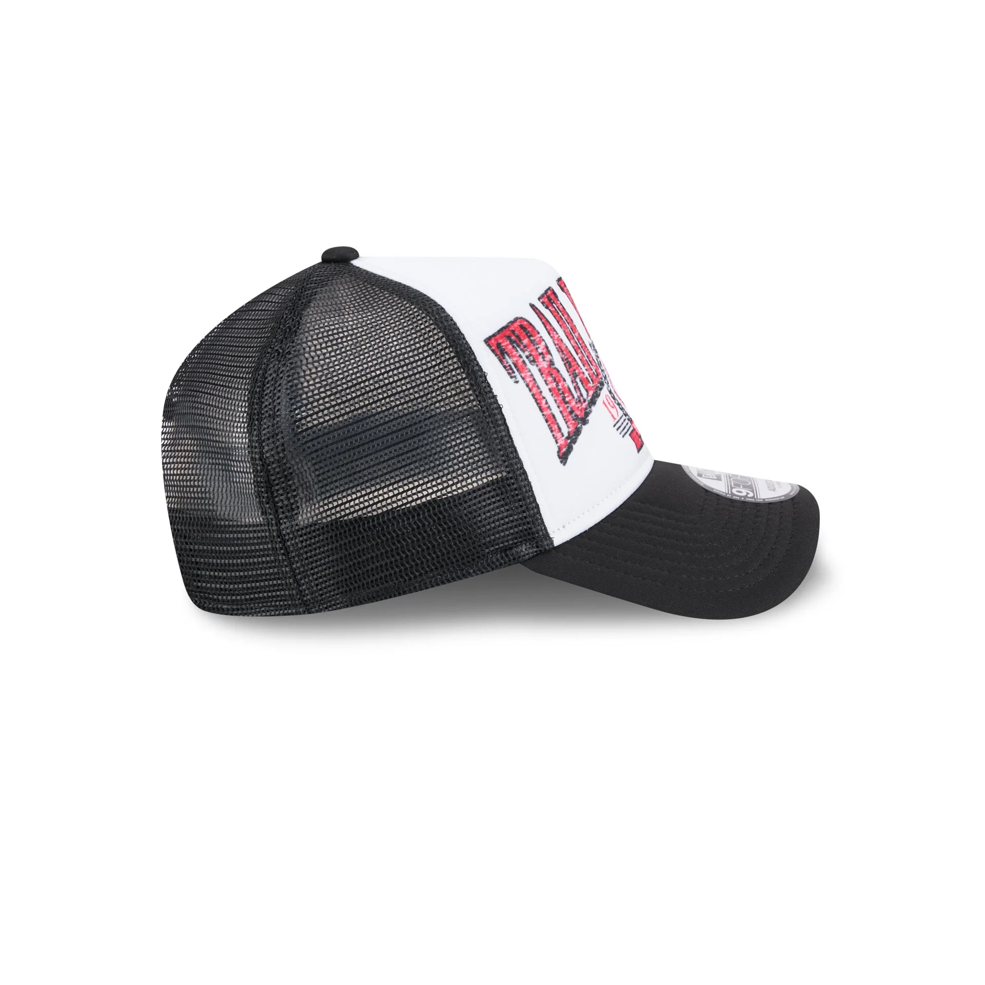 Portland Trail Blazers Distressed 9FORTY A-Frame Trucker Hat